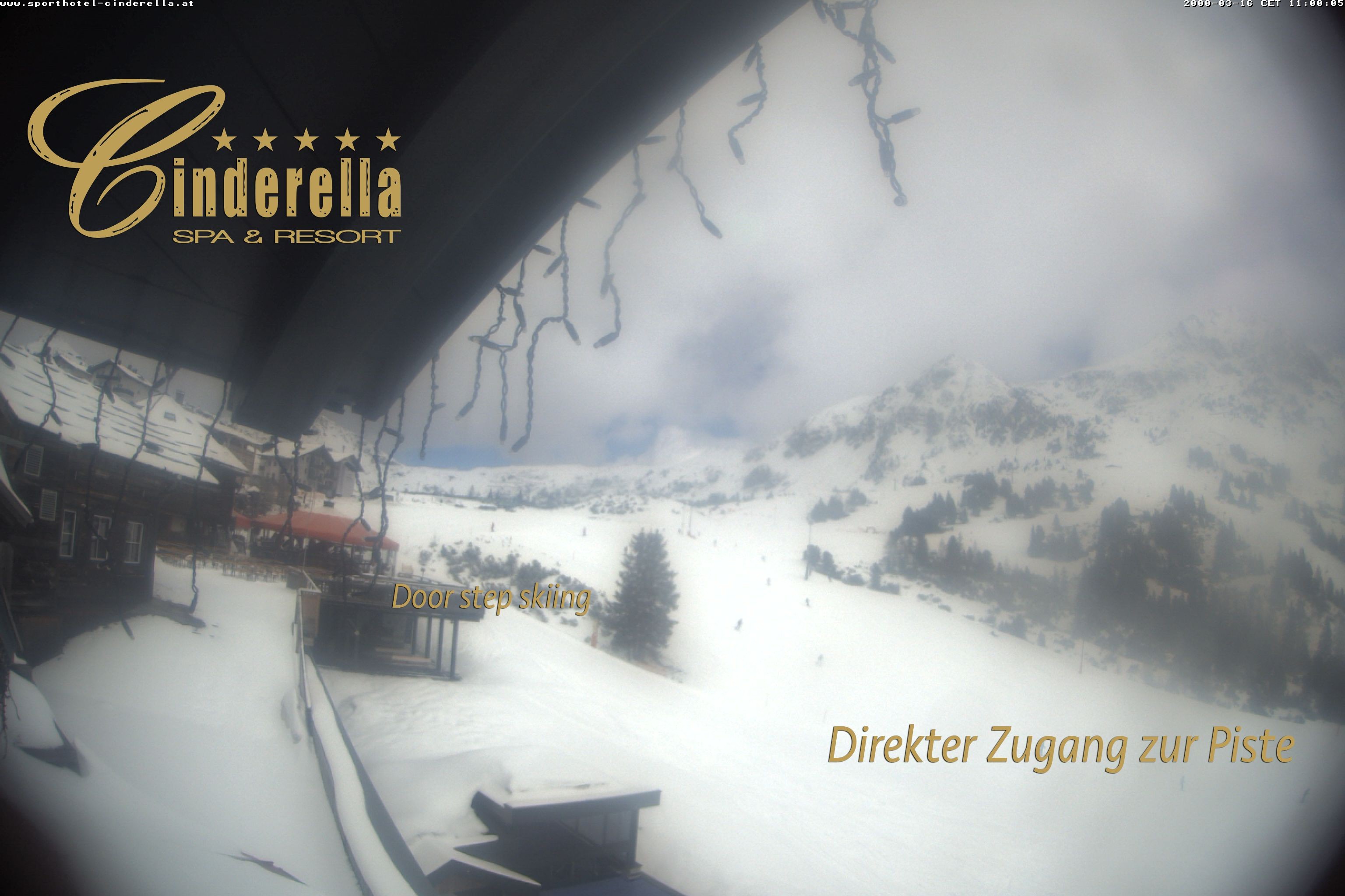 Archiv Foto Webcam Cinderella Hotel Obertauern
