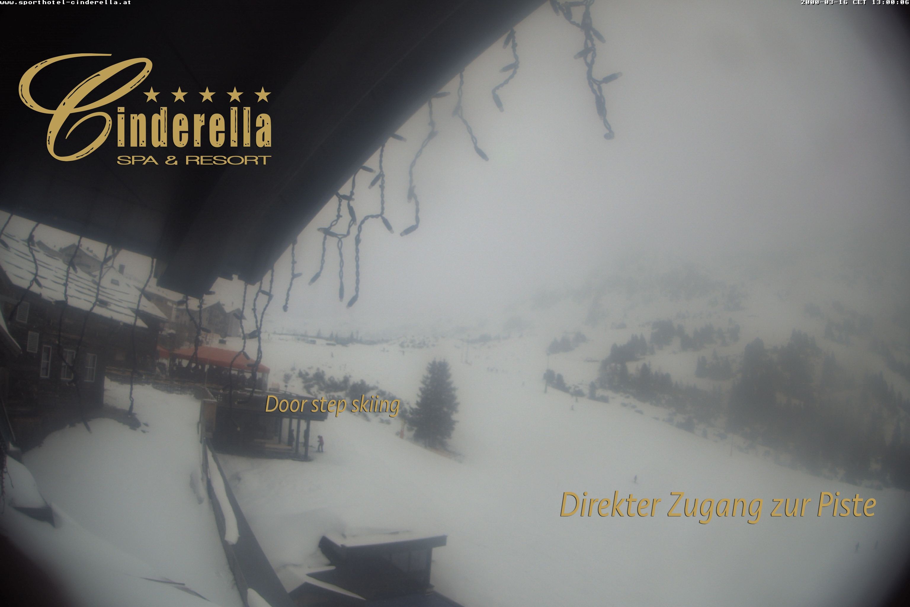 Archiv Foto Webcam Cinderella Hotel Obertauern