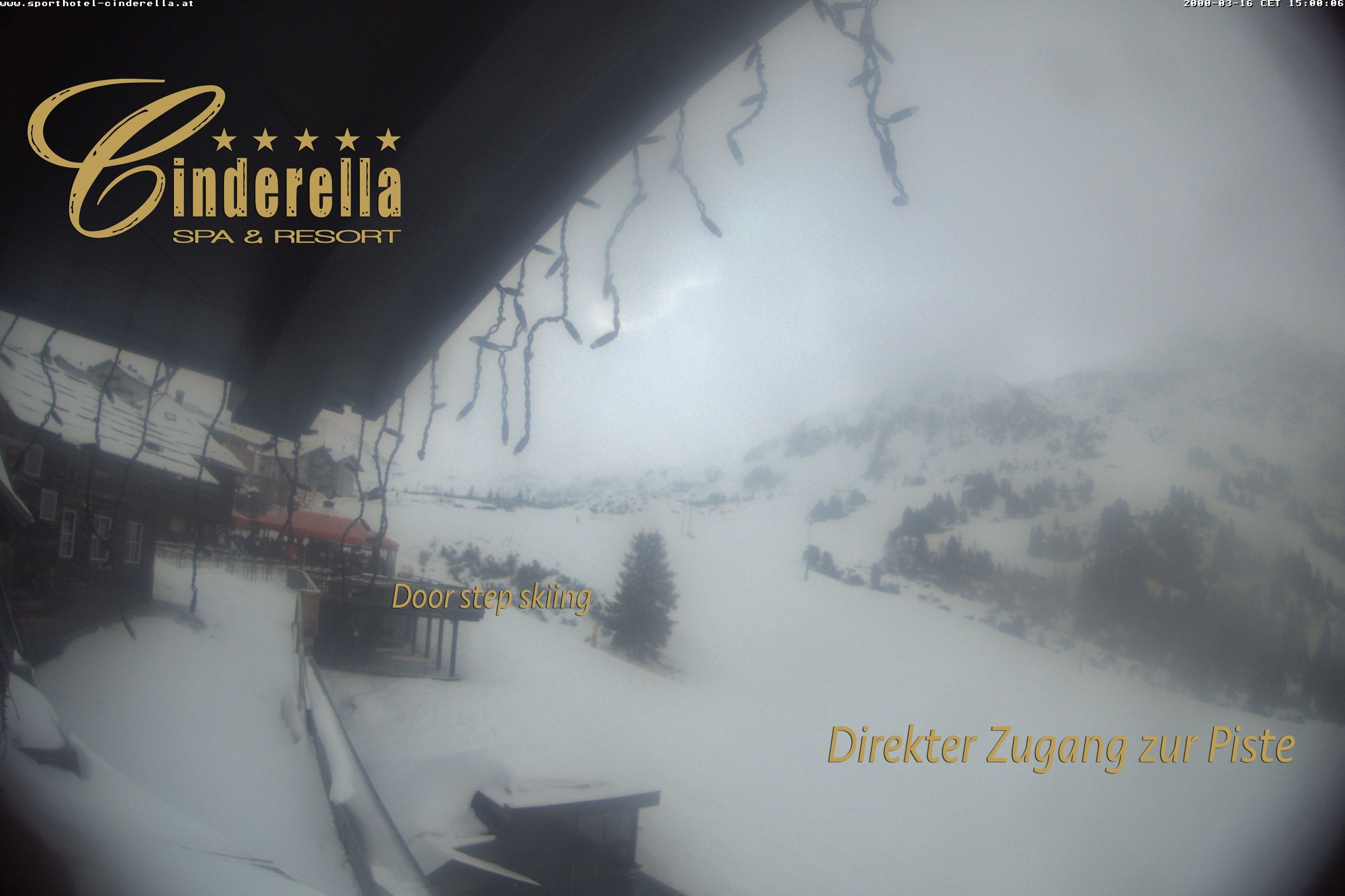 Archiv Foto Webcam Cinderella Hotel Obertauern