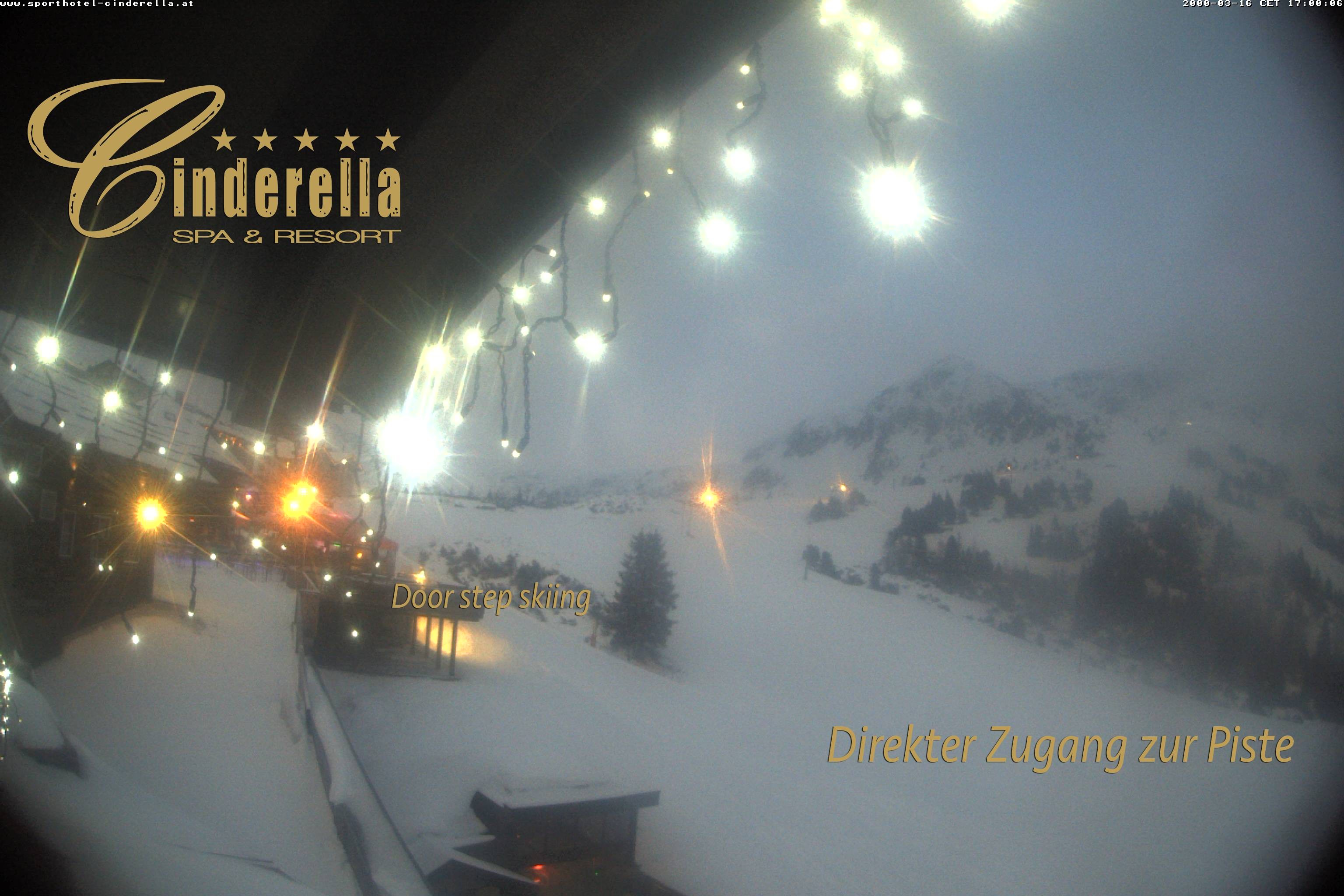 Archiv Foto Webcam Cinderella Hotel Obertauern