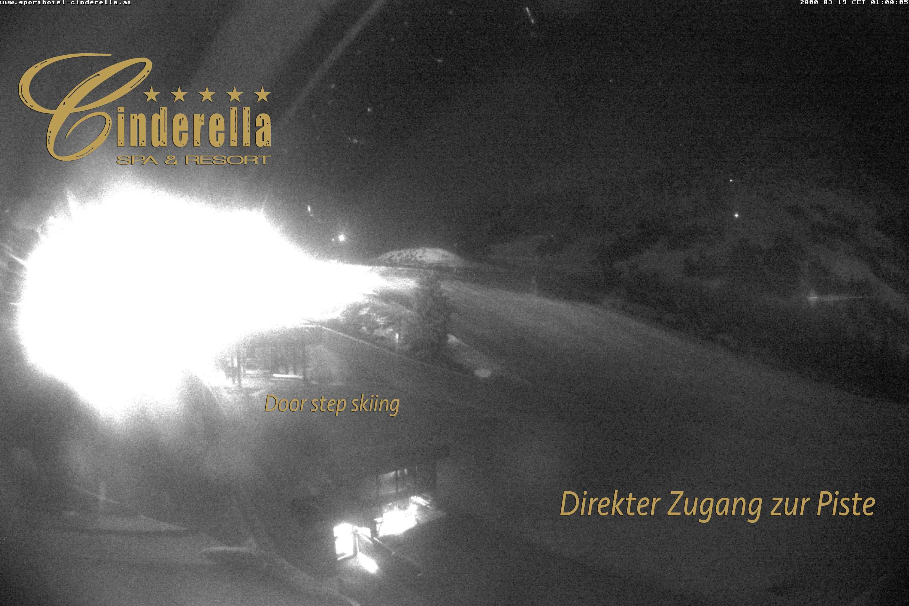 Archived image Webcam Cinderella hotel Ski Obertauern
