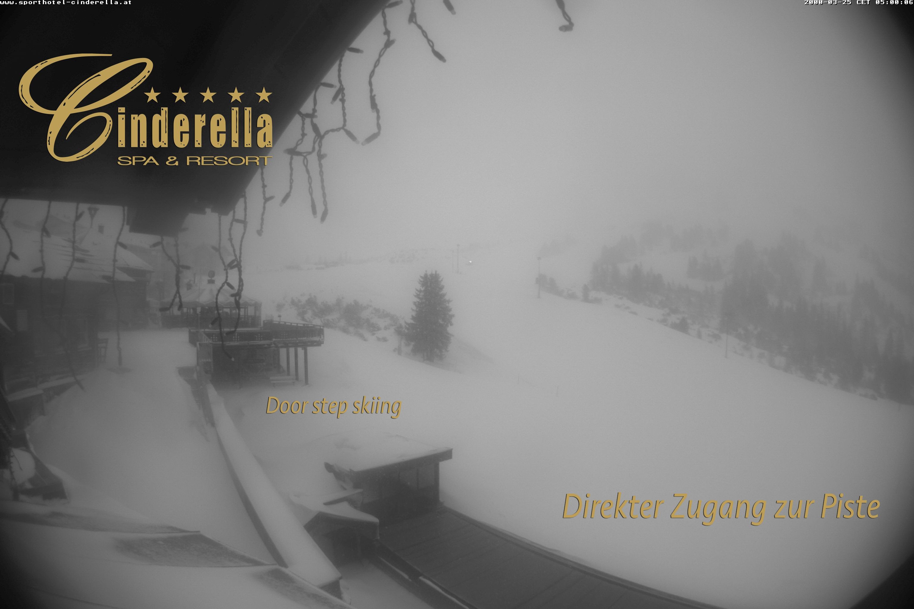 Archiv Foto Webcam Cinderella Hotel Obertauern