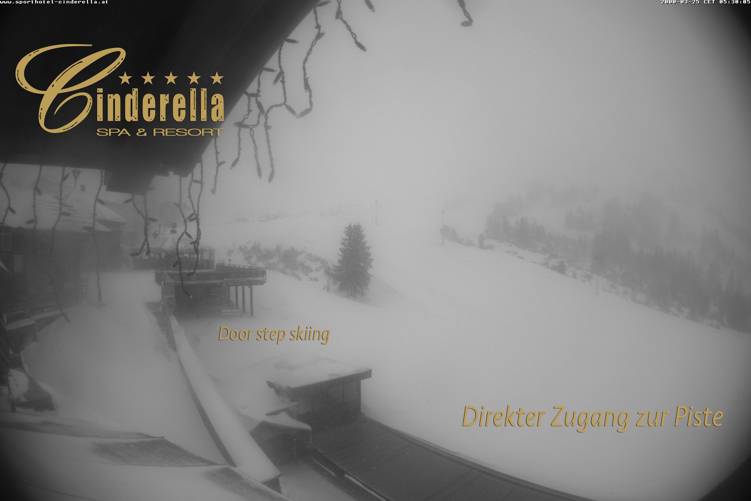 Archiv Foto Webcam Cinderella Hotel Obertauern