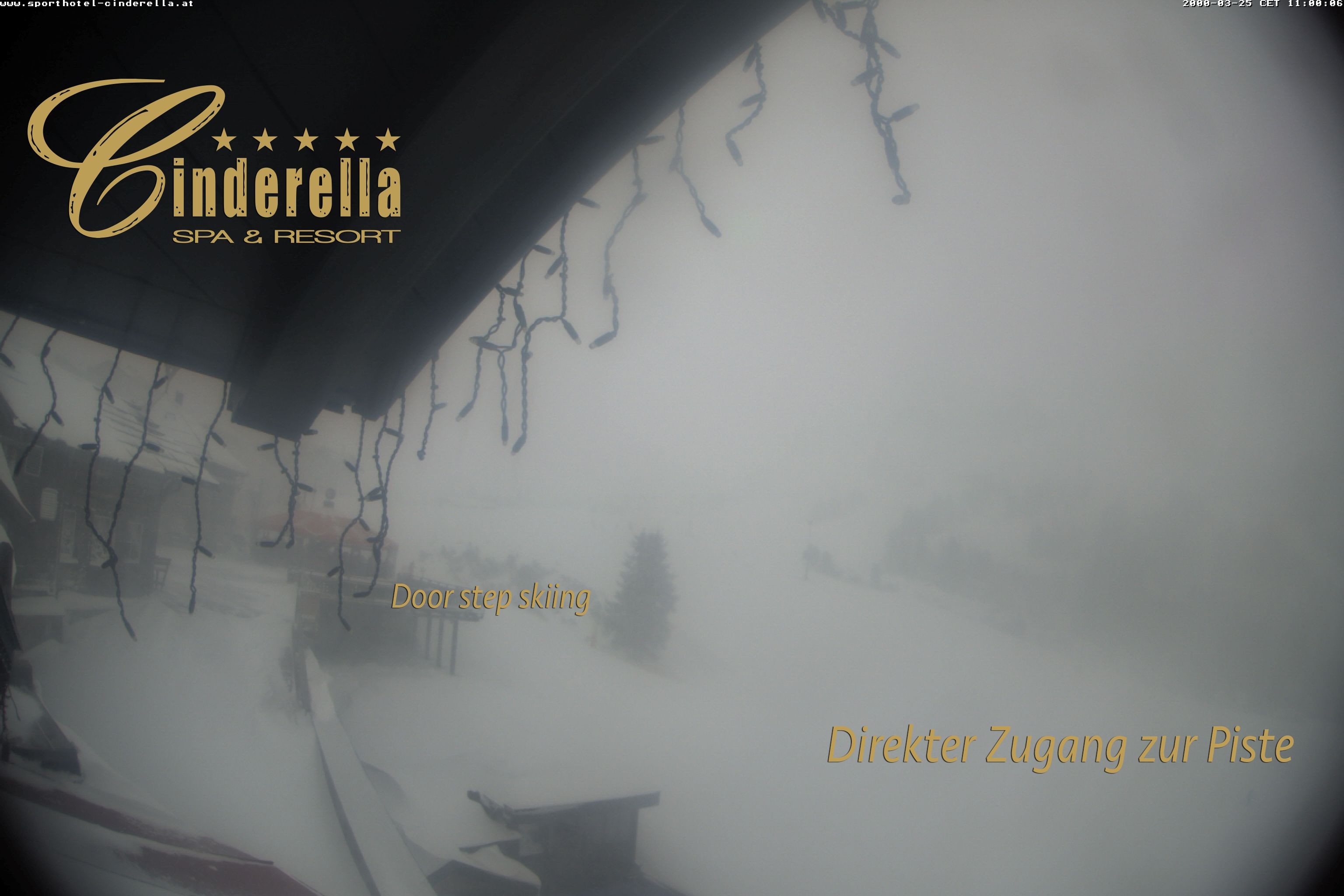 Archiv Foto Webcam Cinderella Hotel Obertauern