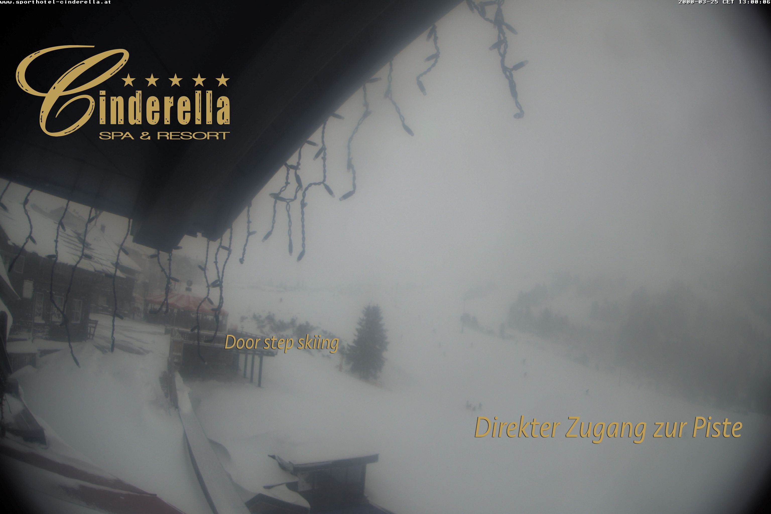 Archiv Foto Webcam Cinderella Hotel Obertauern