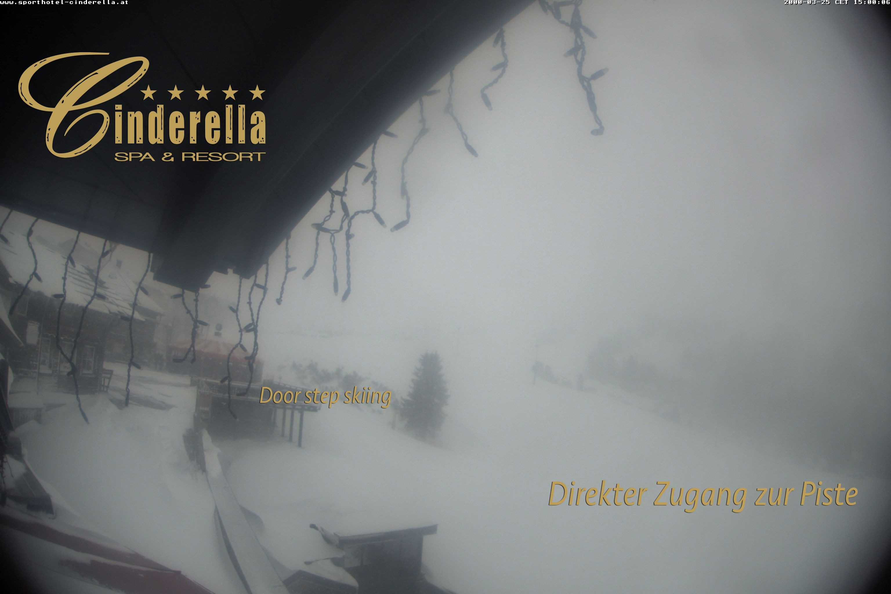 Archiv Foto Webcam Cinderella Hotel Obertauern