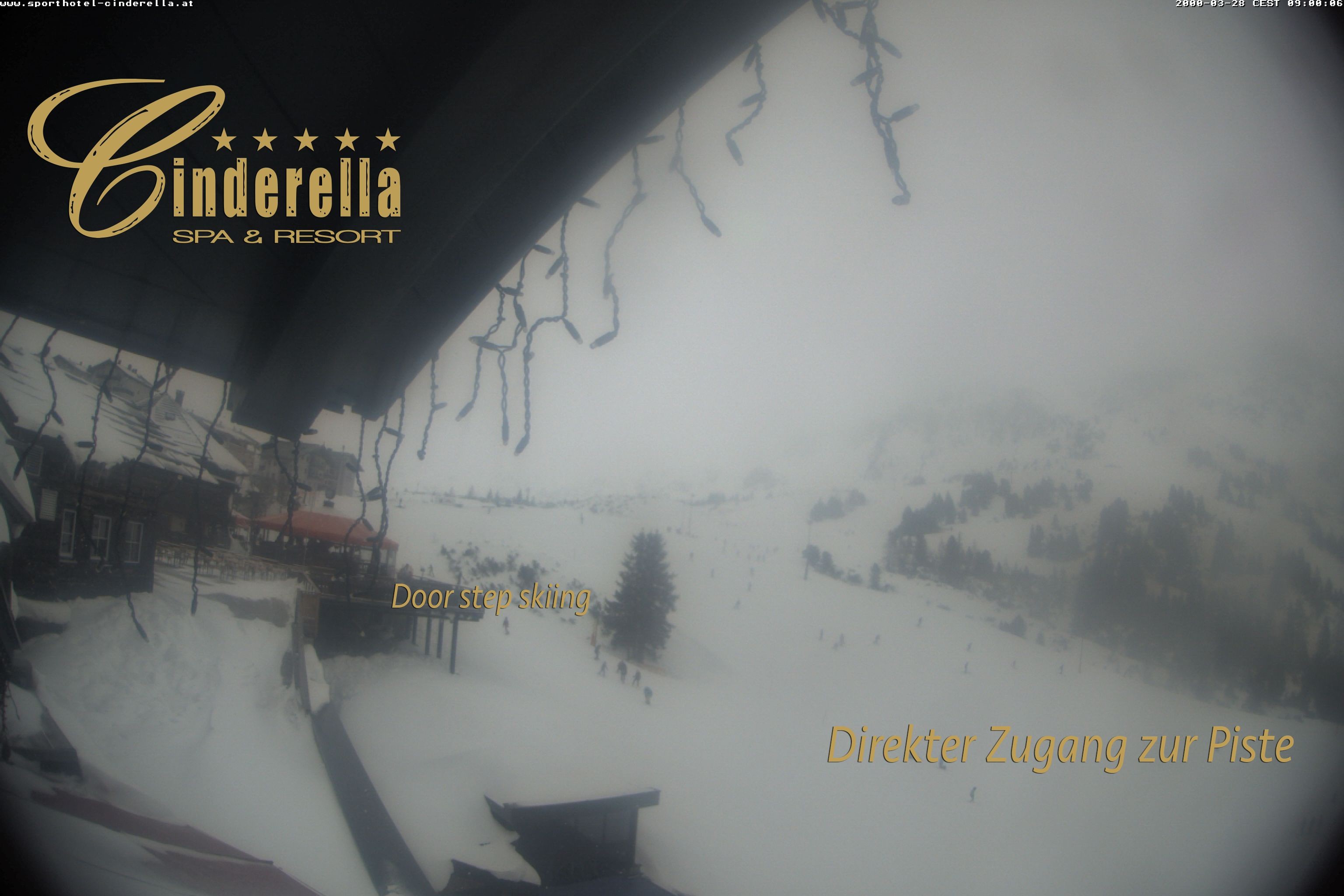 Archived image Webcam Cinderella hotel Ski Obertauern