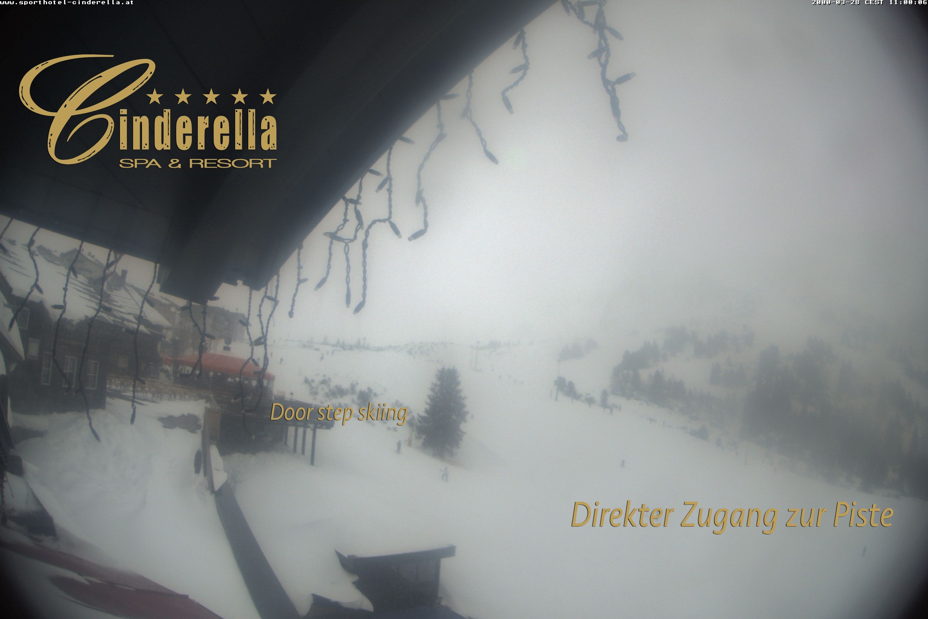 Archived image Webcam Cinderella hotel Ski Obertauern