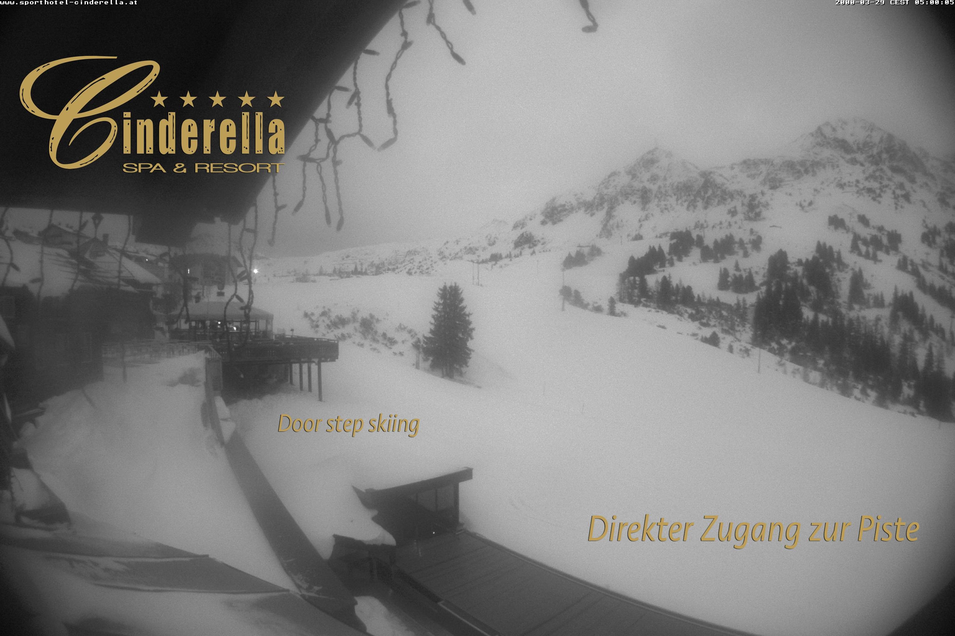 Archiv Foto Webcam Cinderella Hotel Obertauern