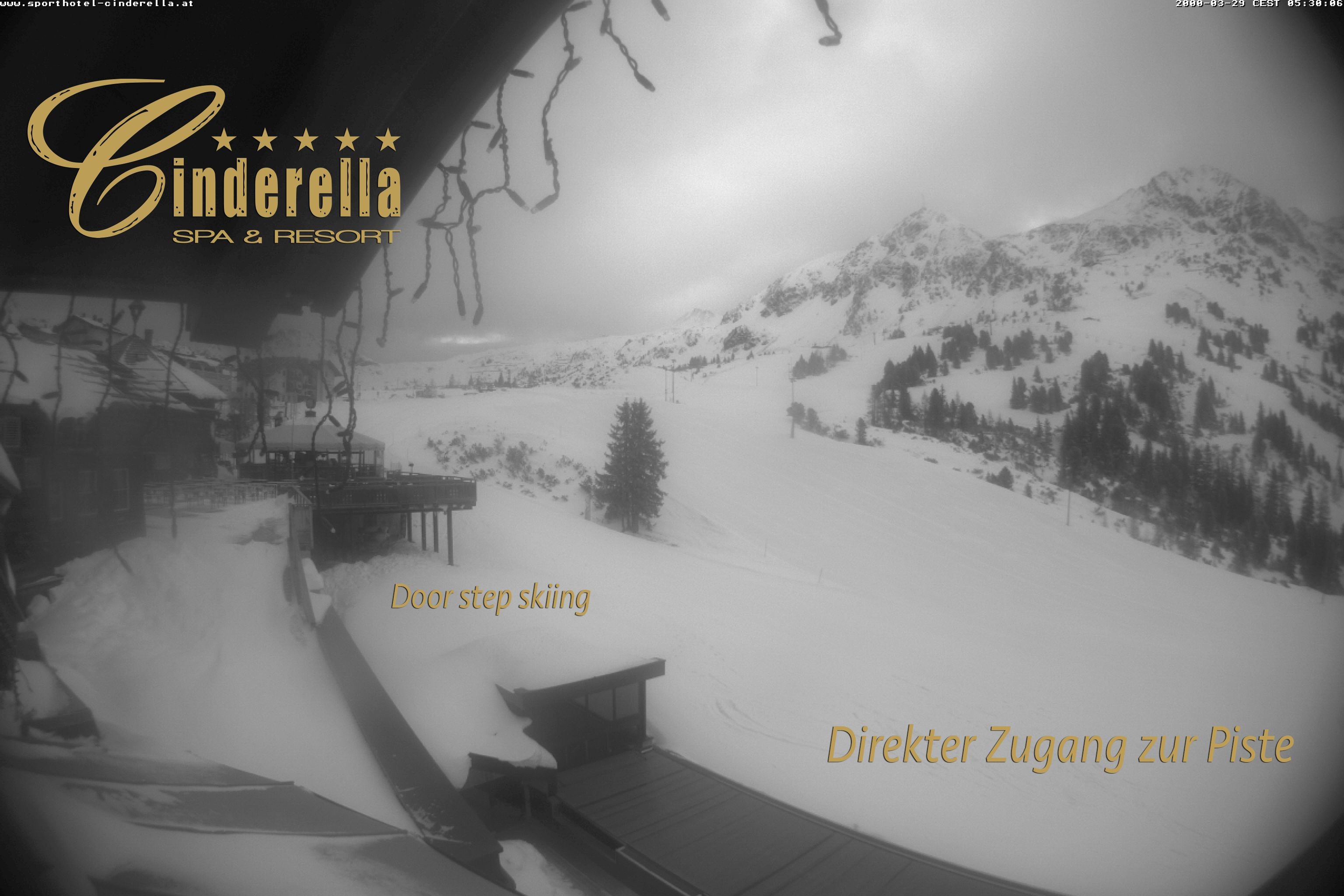 Archiv Foto Webcam Cinderella Hotel Obertauern