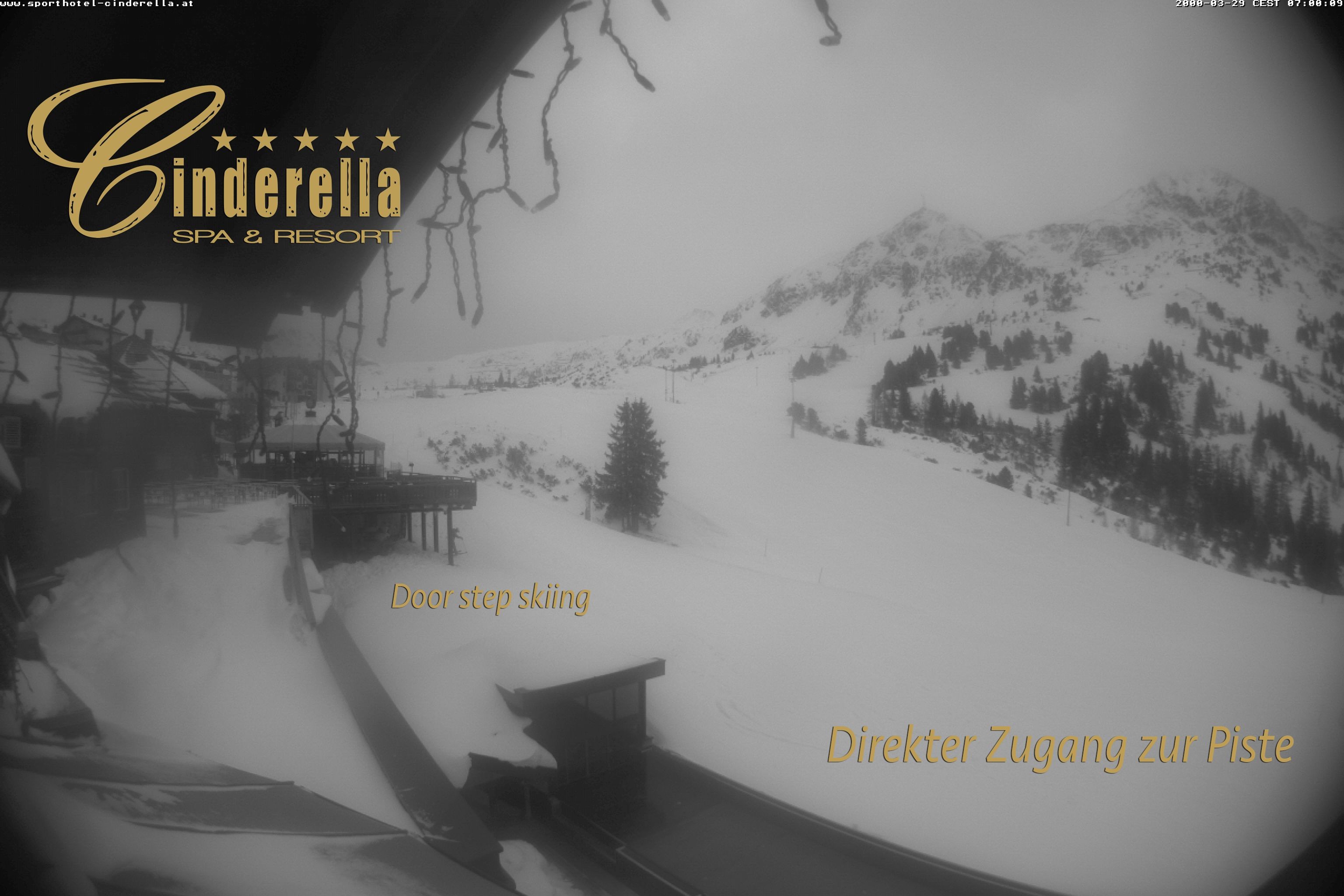 Archiv Foto Webcam Cinderella Hotel Obertauern