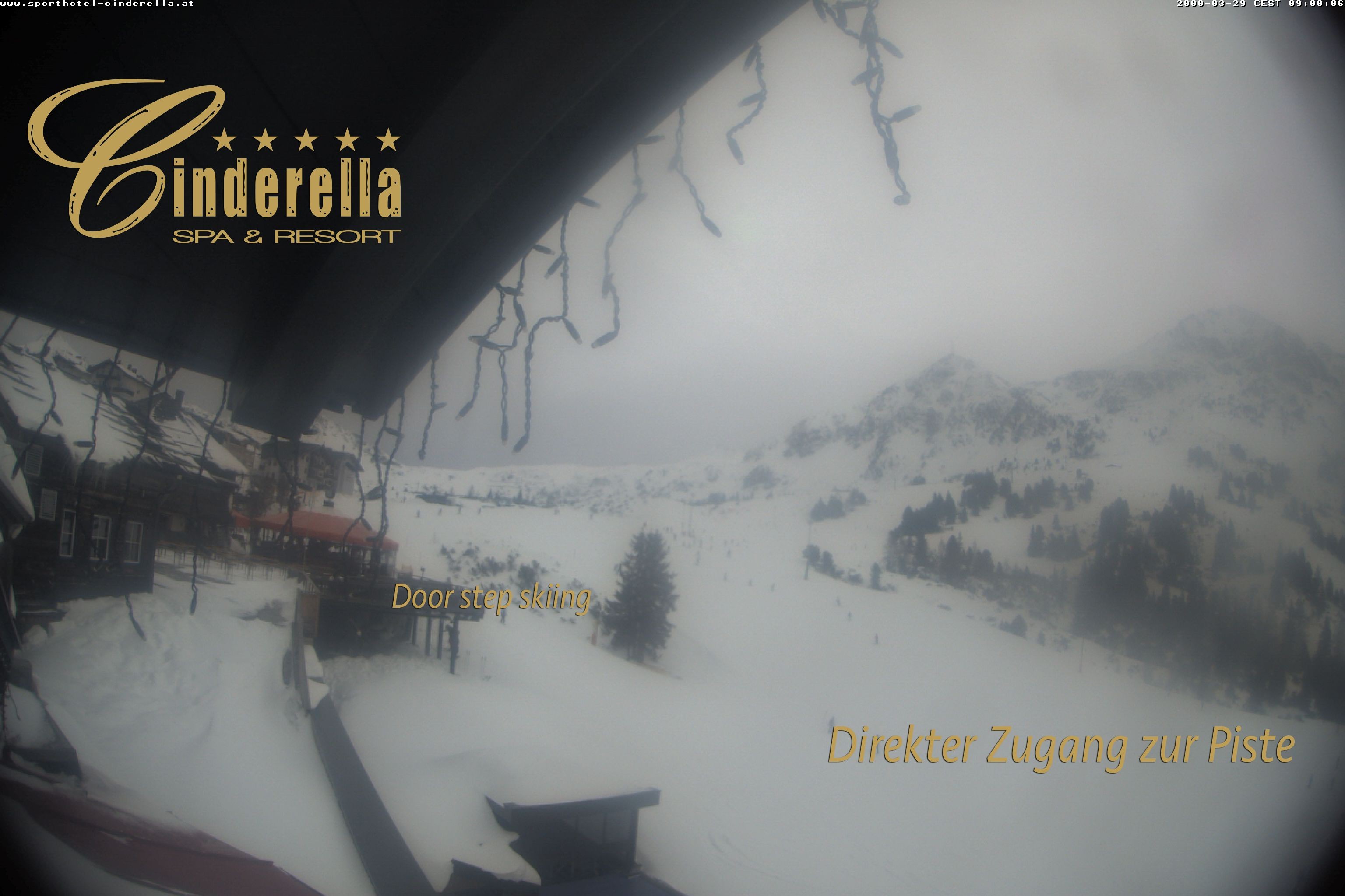 Archiv Foto Webcam Cinderella Hotel Obertauern