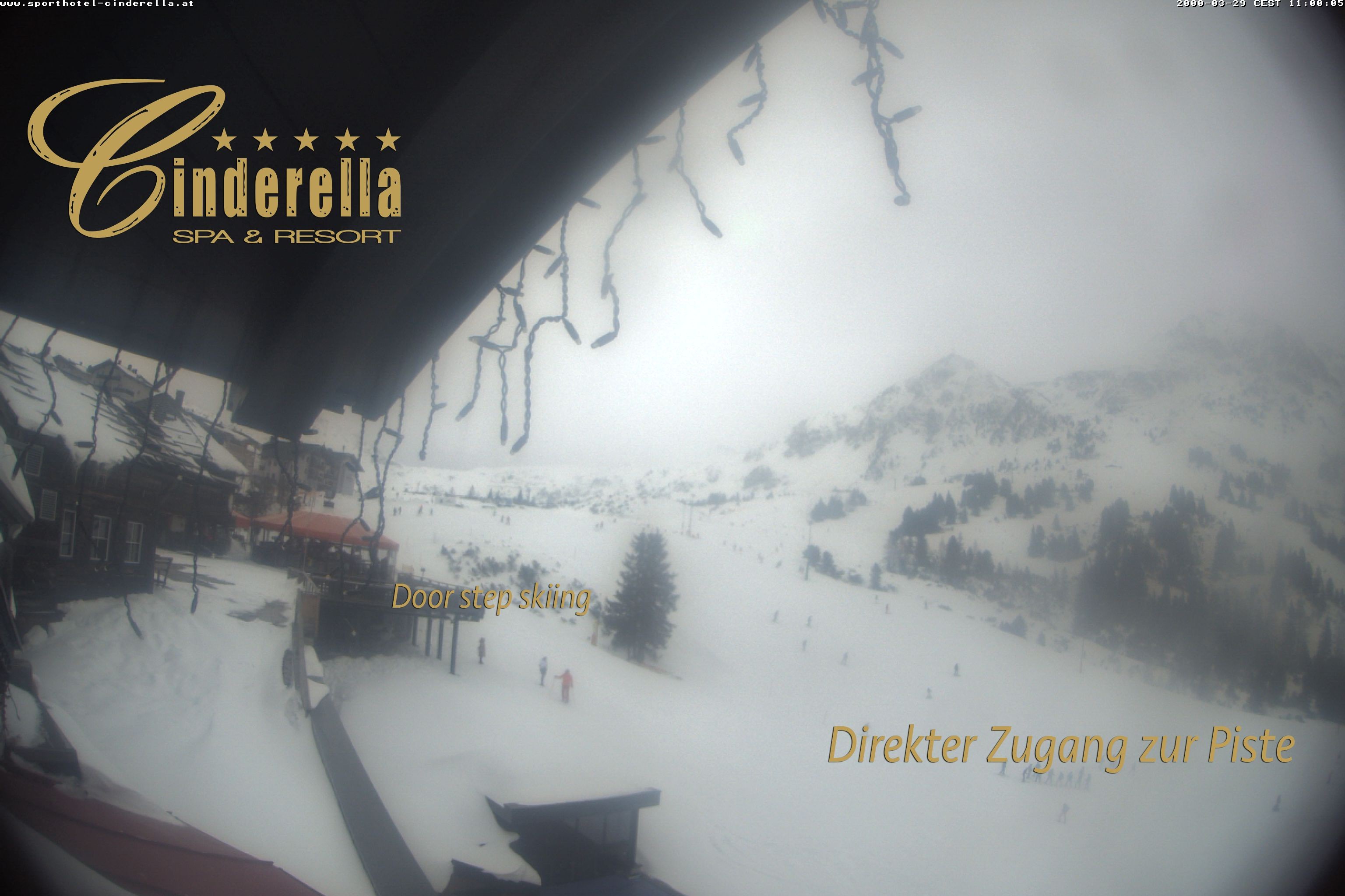 Archiv Foto Webcam Cinderella Hotel Obertauern
