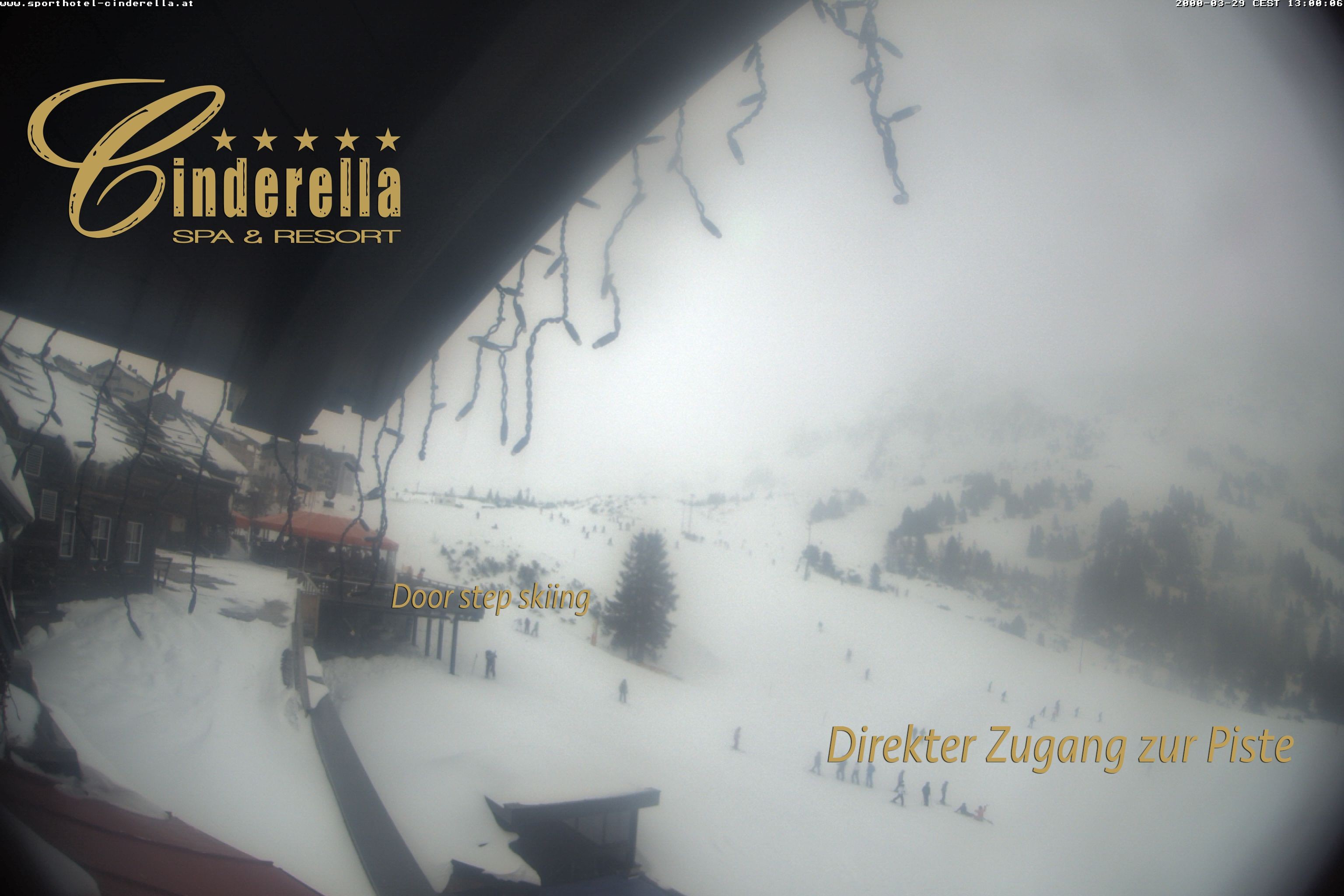 Archiv Foto Webcam Cinderella Hotel Obertauern