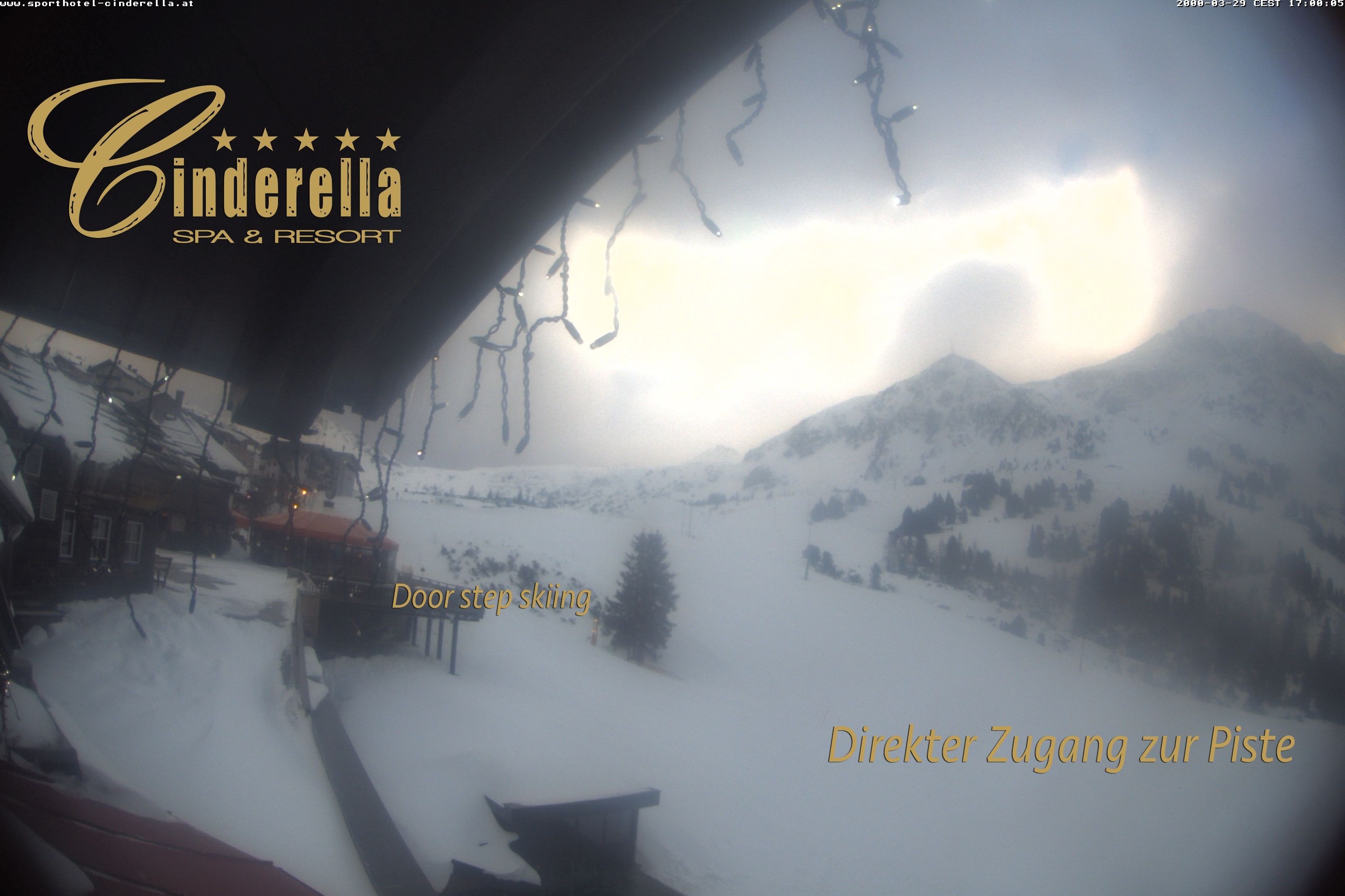 Archiv Foto Webcam Cinderella Hotel Obertauern