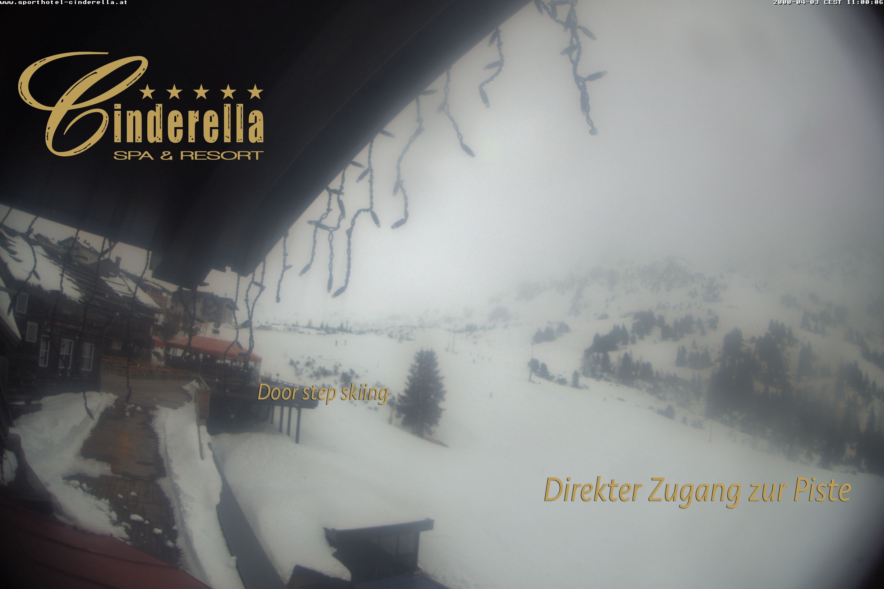 Archiv Foto Webcam Cinderella Hotel Obertauern