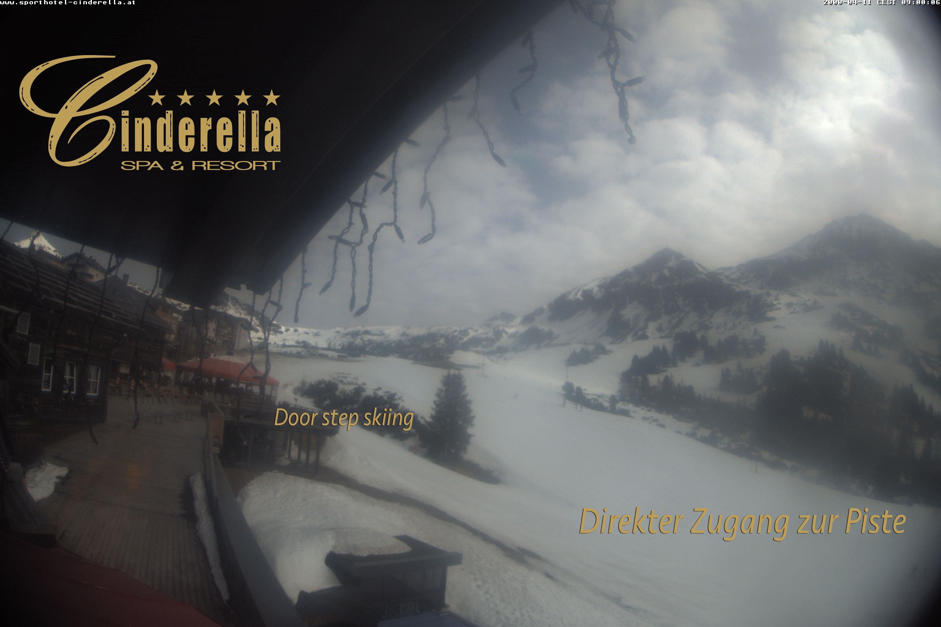 Archiv Foto Webcam Cinderella Hotel Obertauern