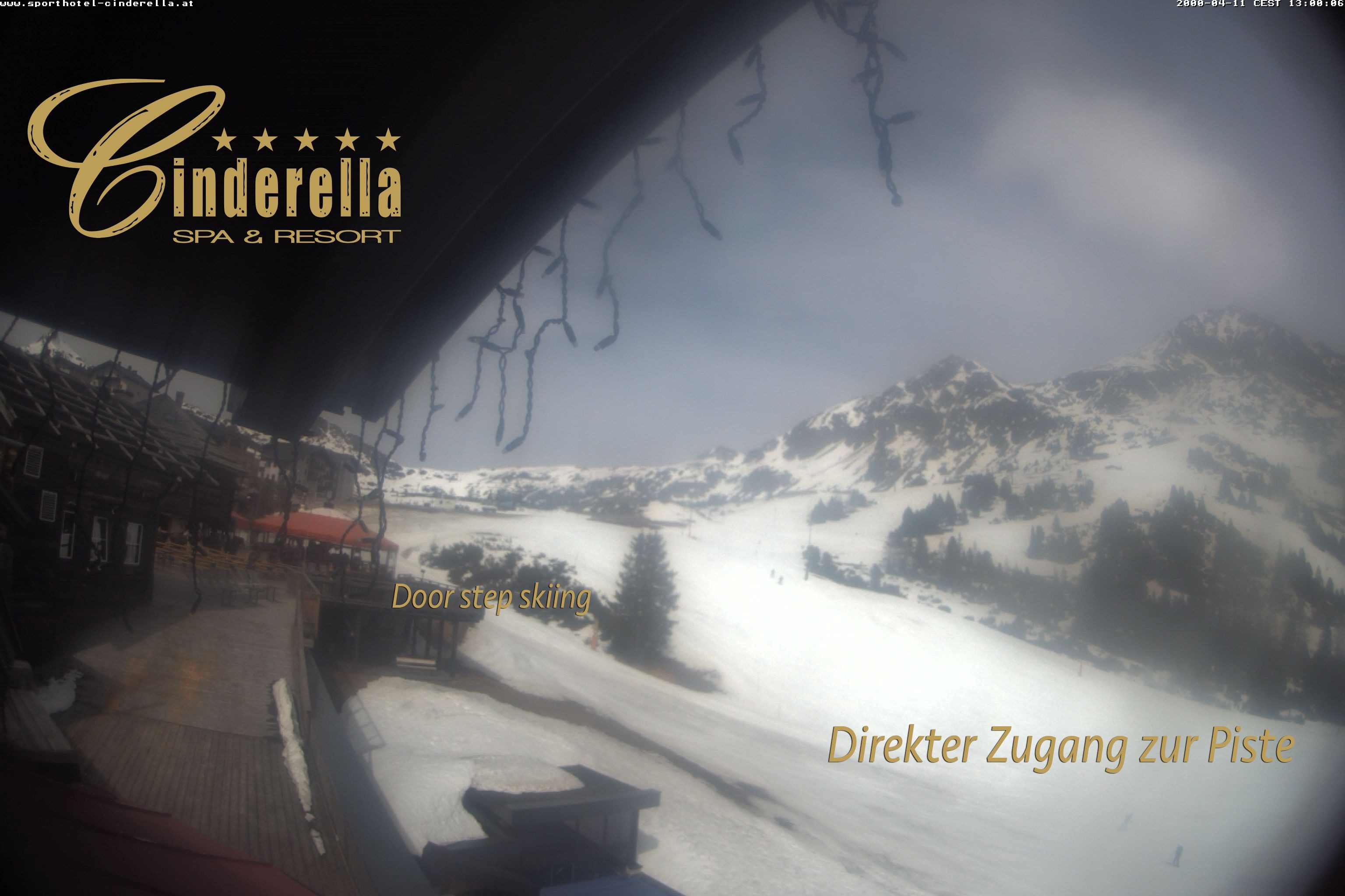 Archiv Foto Webcam Cinderella Hotel Obertauern