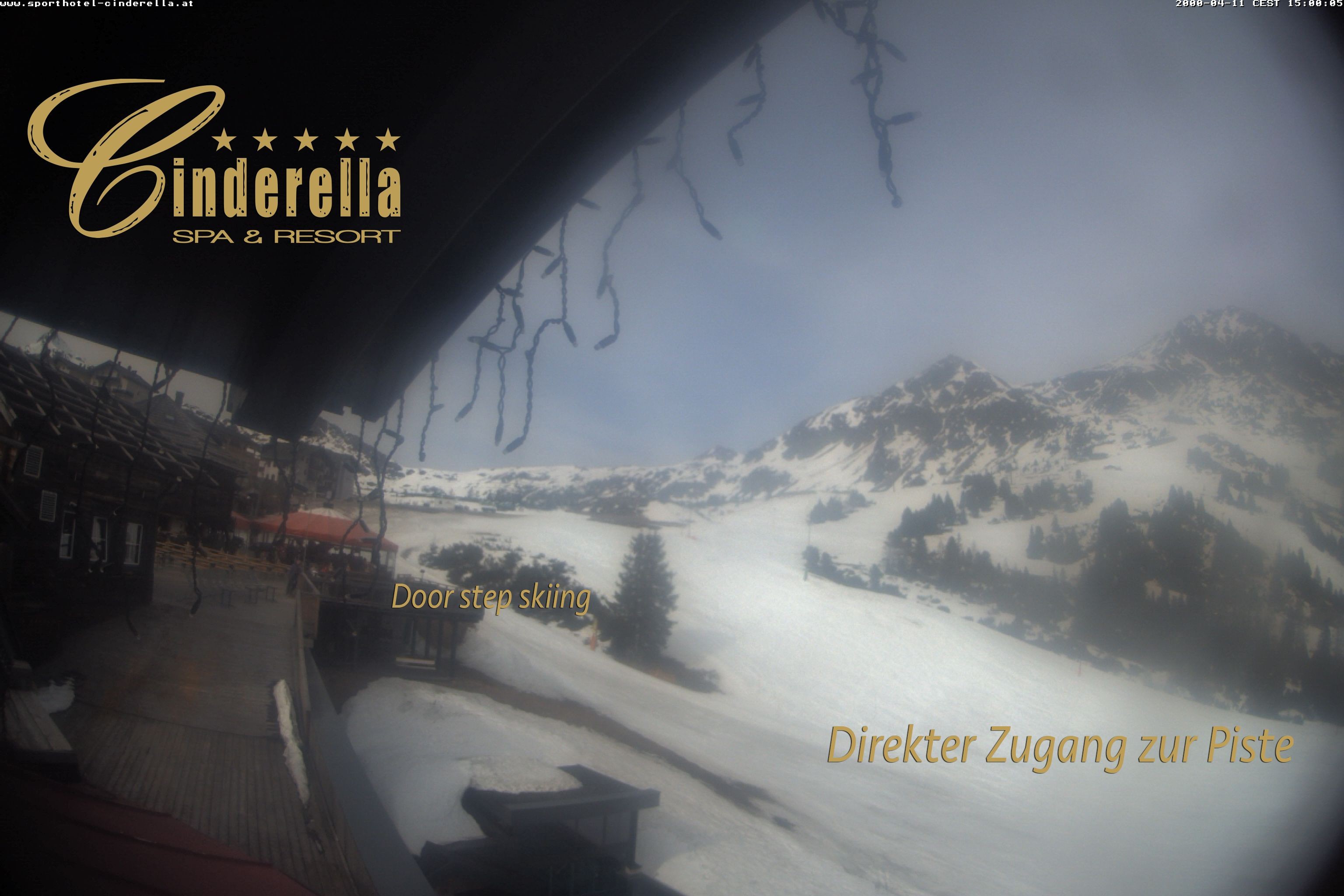 Archiv Foto Webcam Cinderella Hotel Obertauern