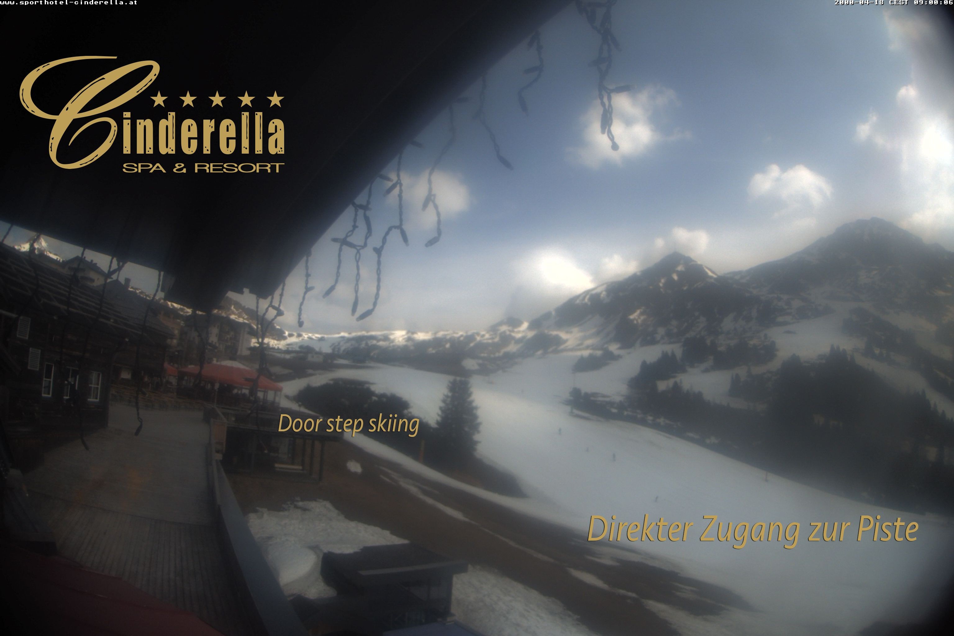 Archived image Webcam Cinderella hotel Ski Obertauern