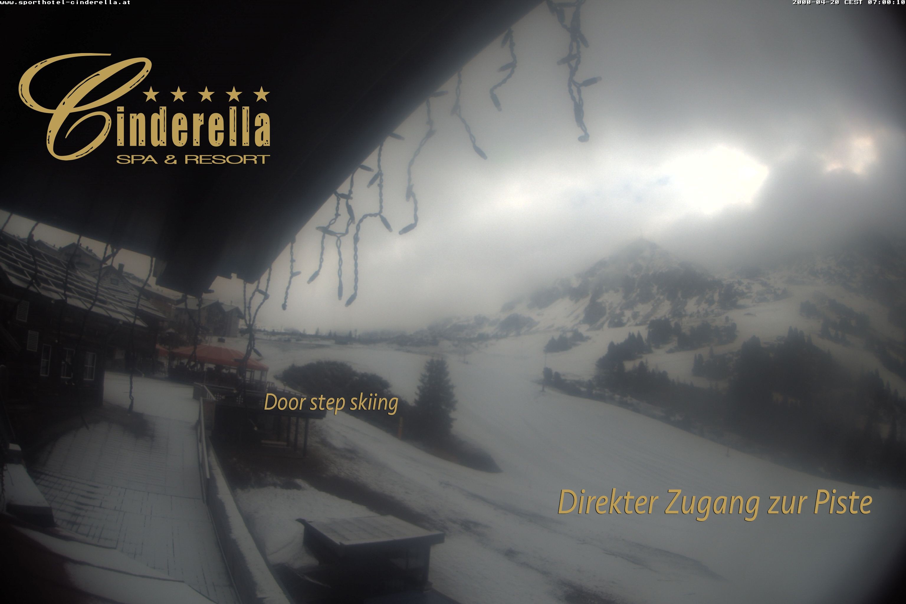 Archiv Foto Webcam Cinderella Hotel Obertauern