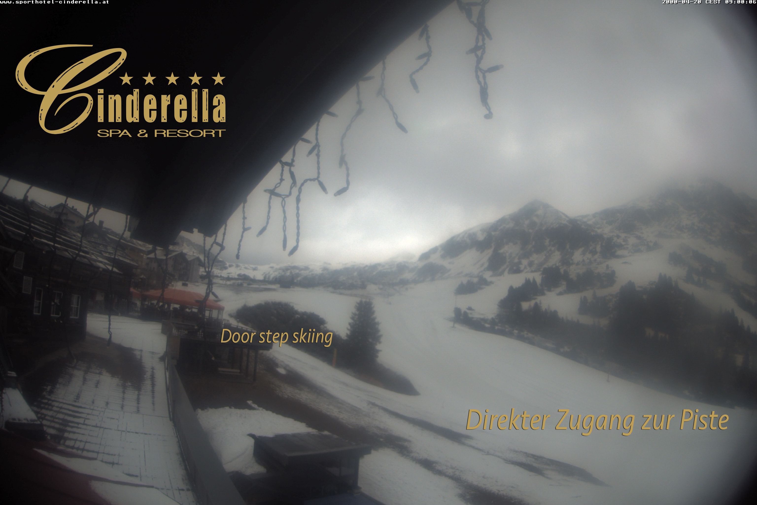 Archiv Foto Webcam Cinderella Hotel Obertauern