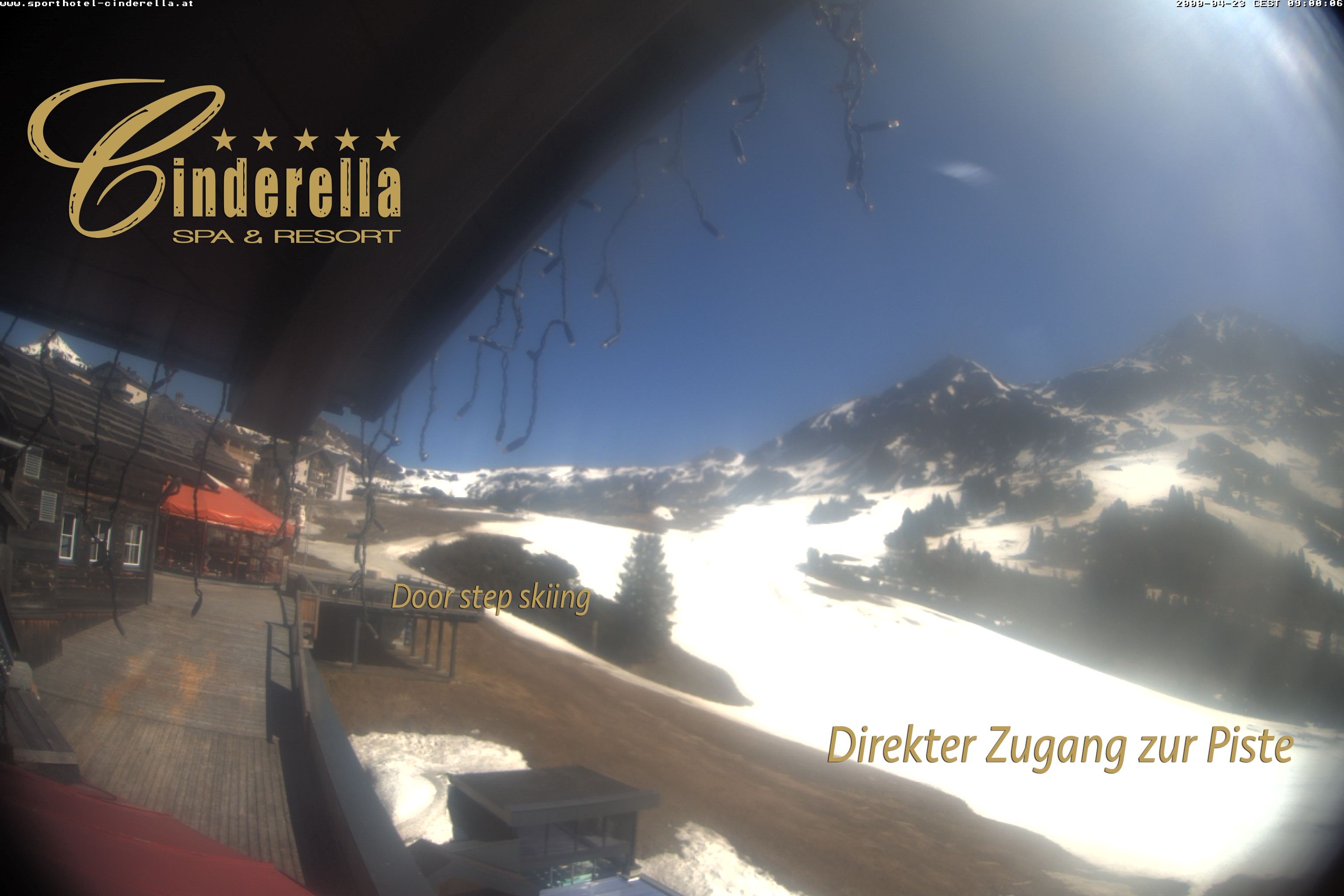 Archived image Webcam Cinderella hotel Ski Obertauern