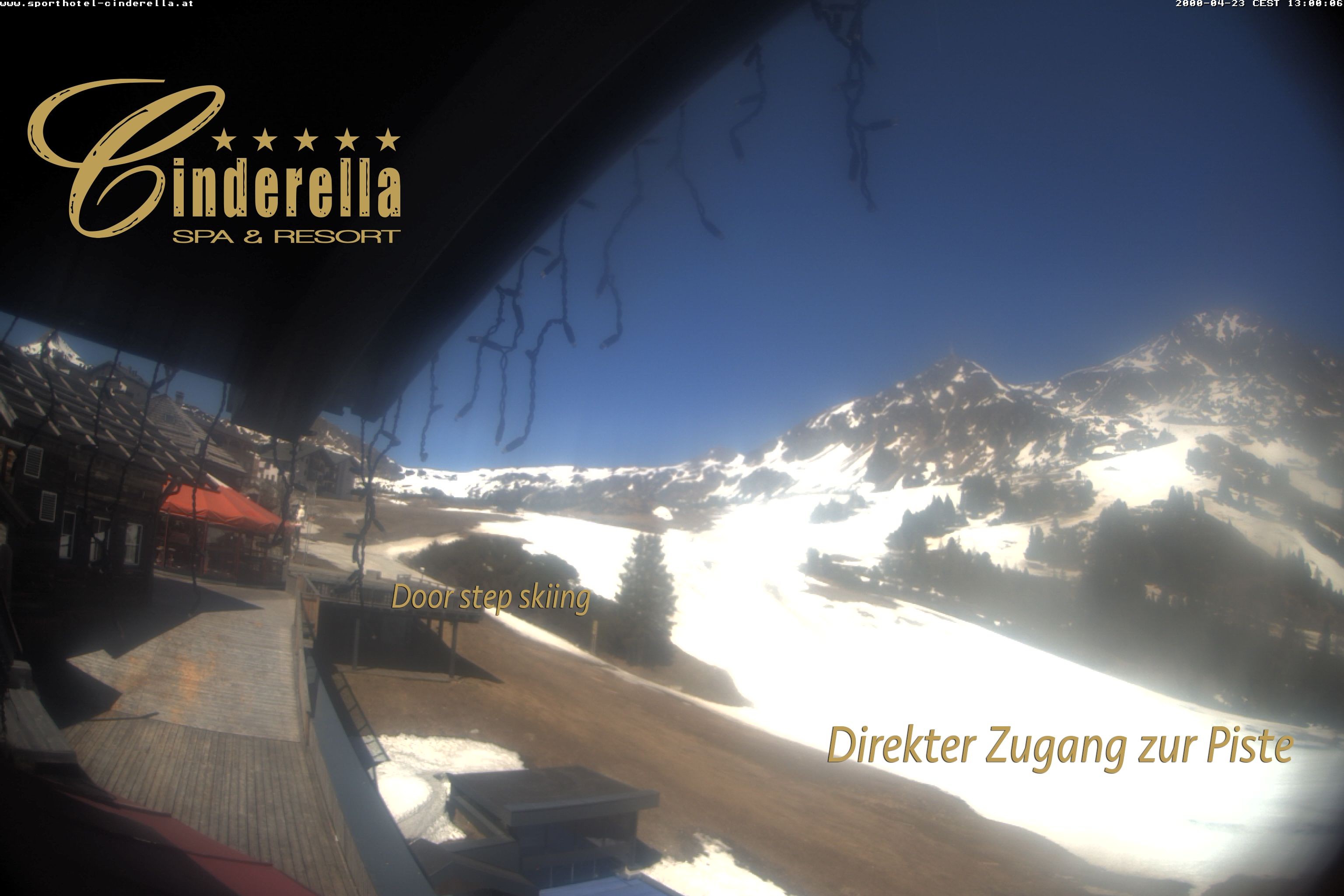 Archived image Webcam Cinderella hotel Ski Obertauern