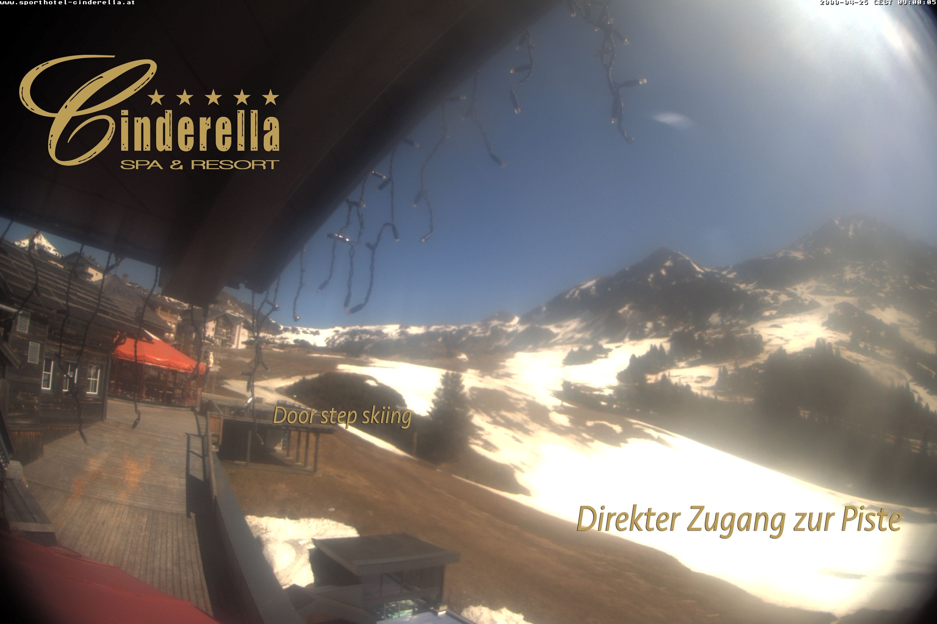 Archiv Foto Webcam Cinderella Hotel Obertauern