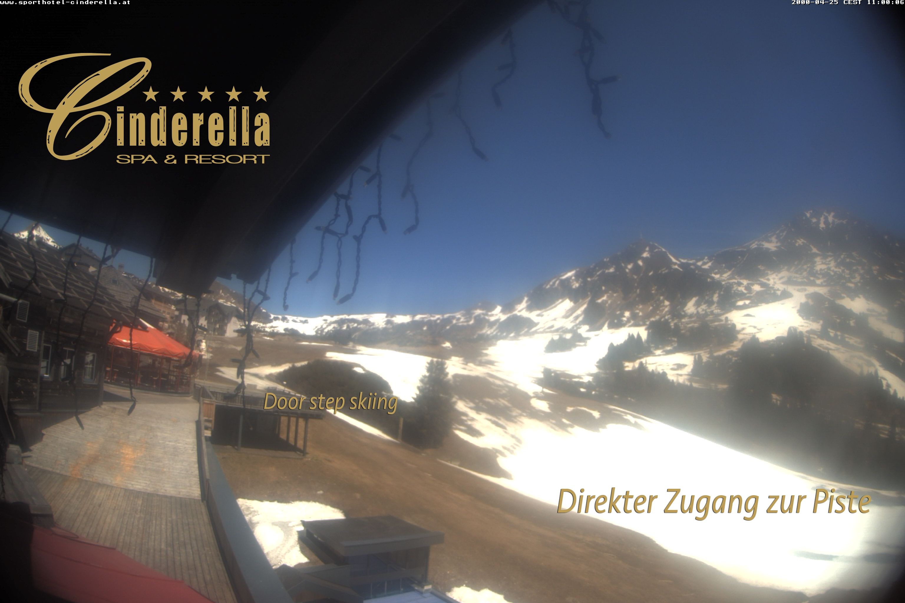 Archiv Foto Webcam Cinderella Hotel Obertauern