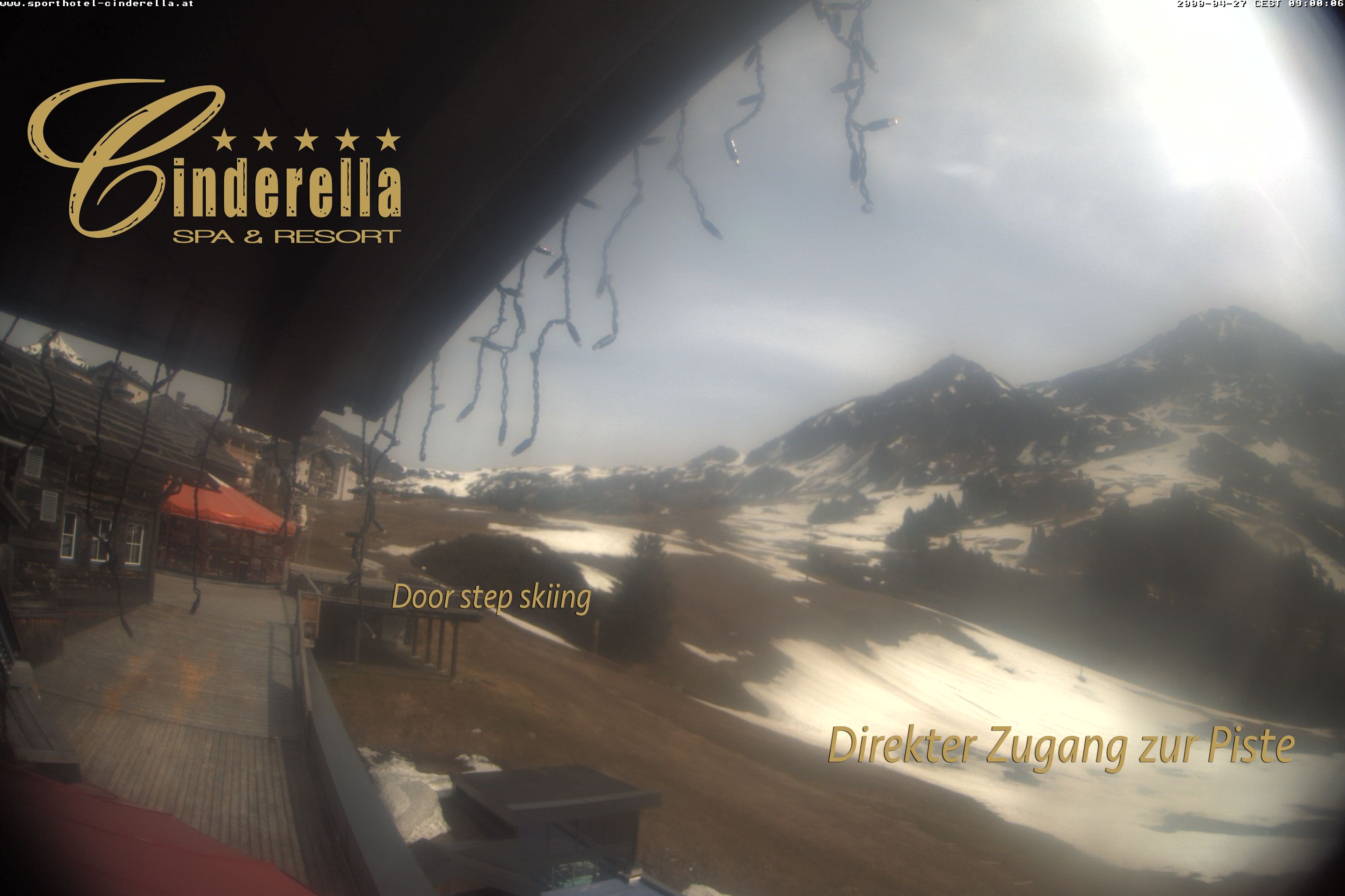 Archiv Foto Webcam Cinderella Hotel Obertauern