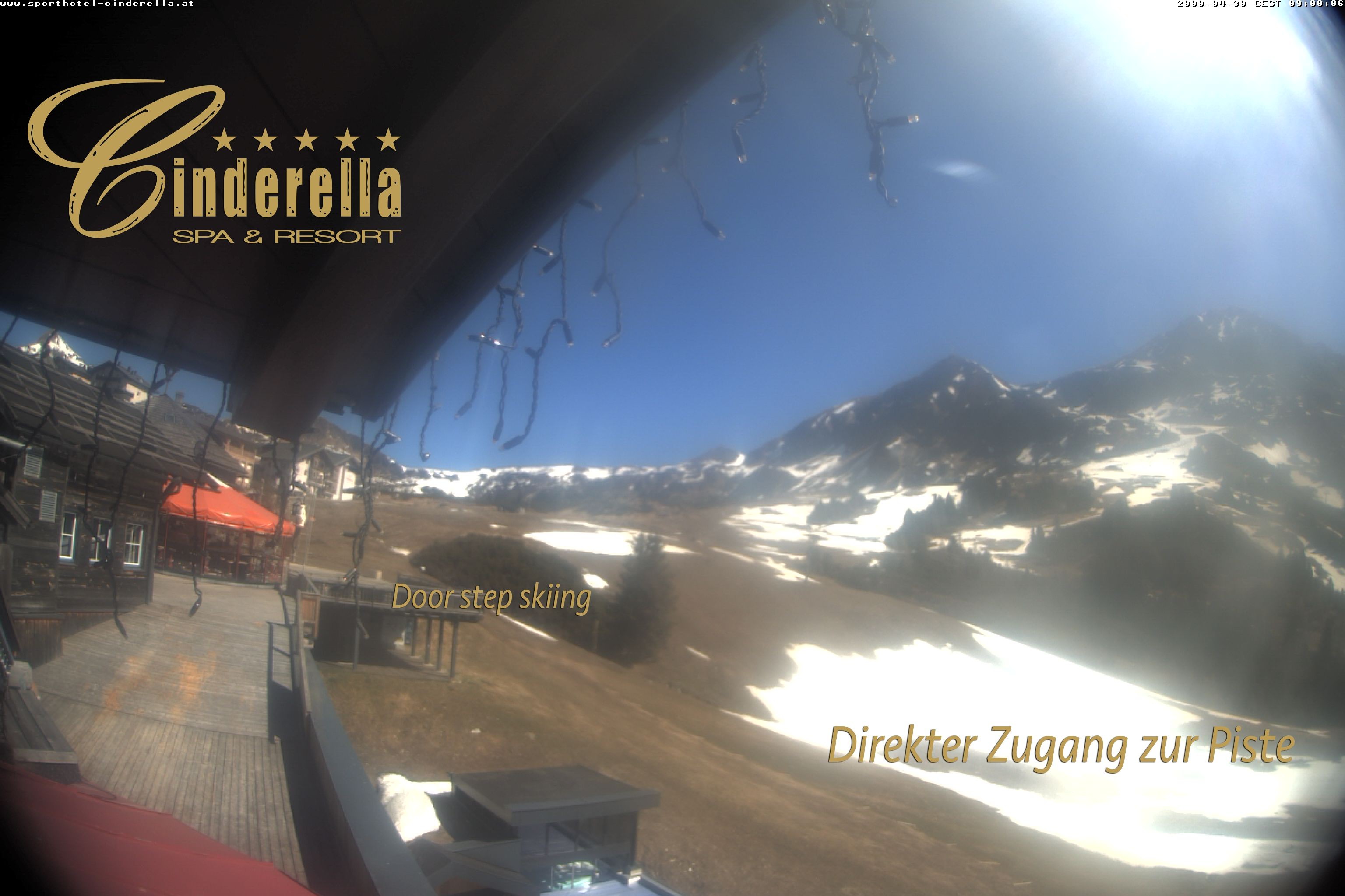 Archiv Foto Webcam Cinderella Hotel Obertauern