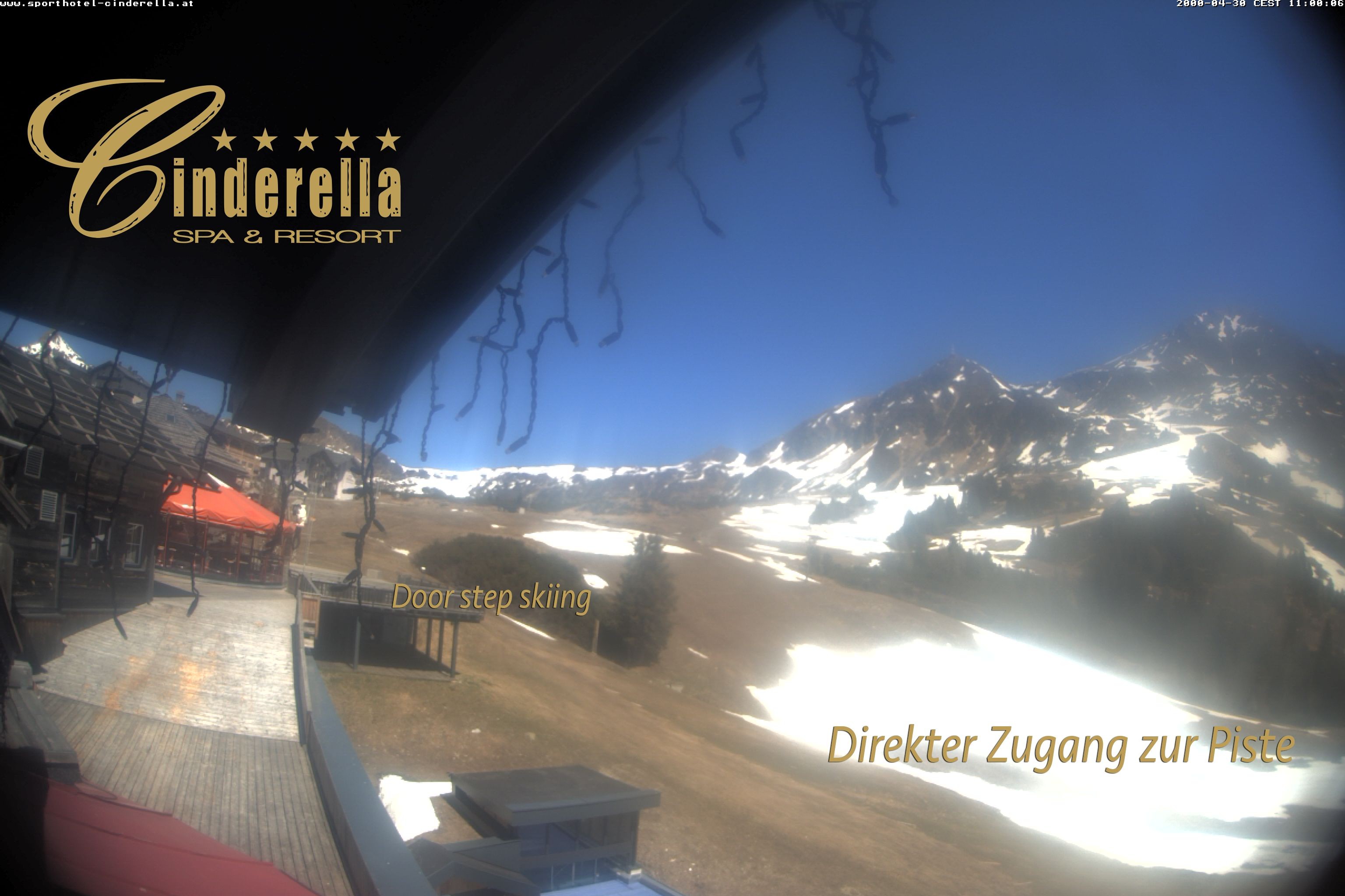 Archiv Foto Webcam Cinderella Hotel Obertauern