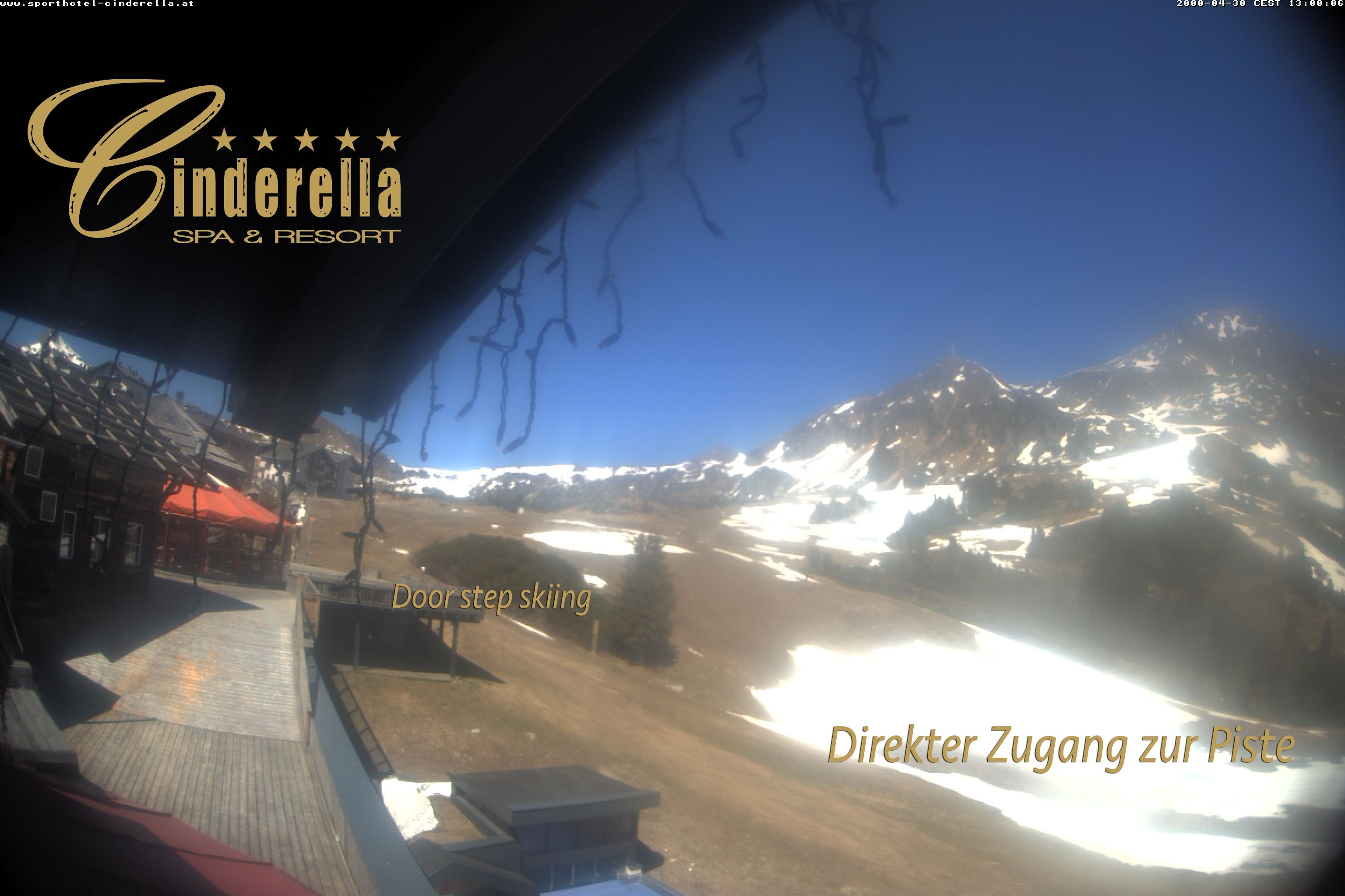 Archiv Foto Webcam Cinderella Hotel Obertauern