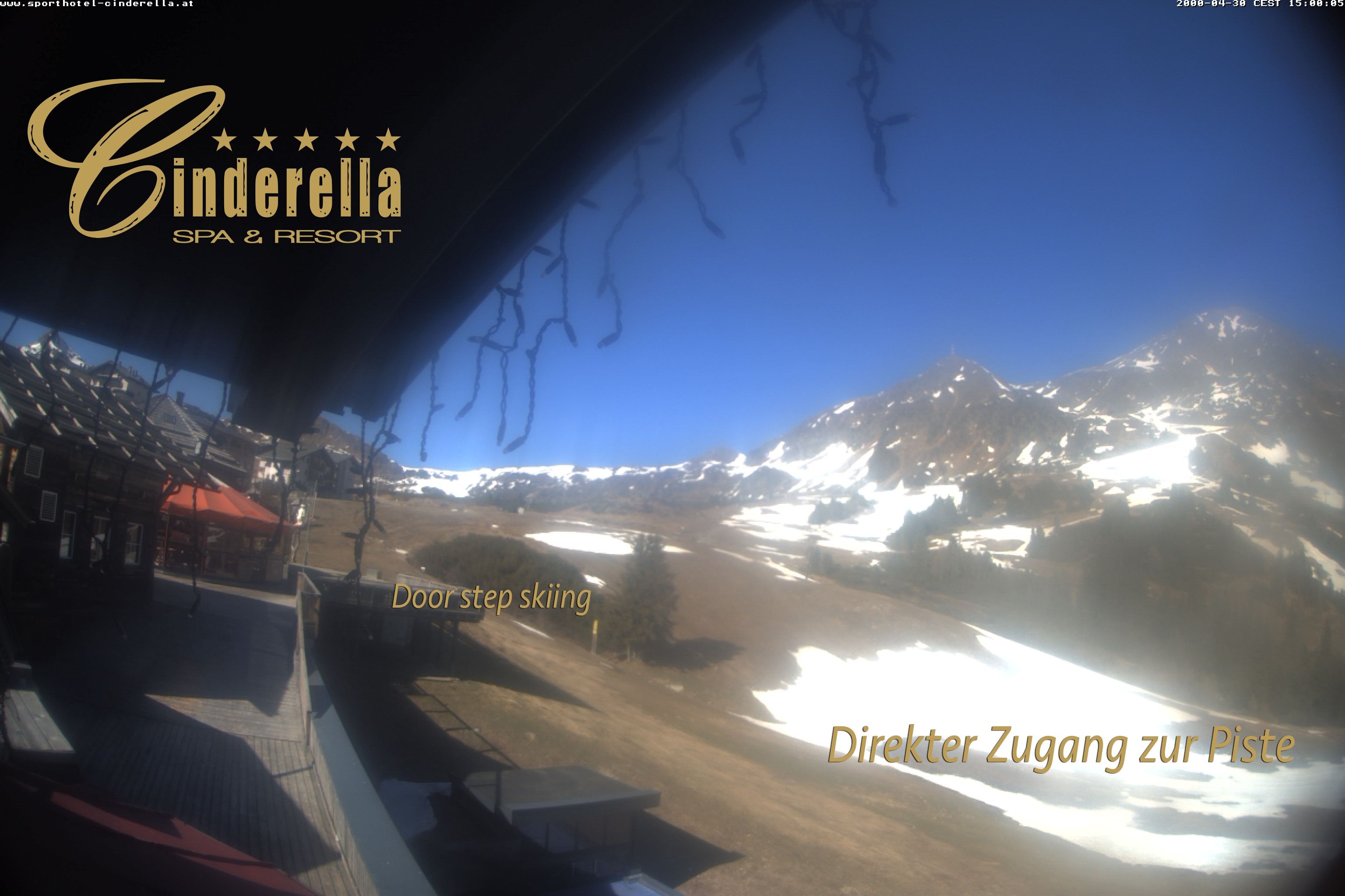Archiv Foto Webcam Cinderella Hotel Obertauern