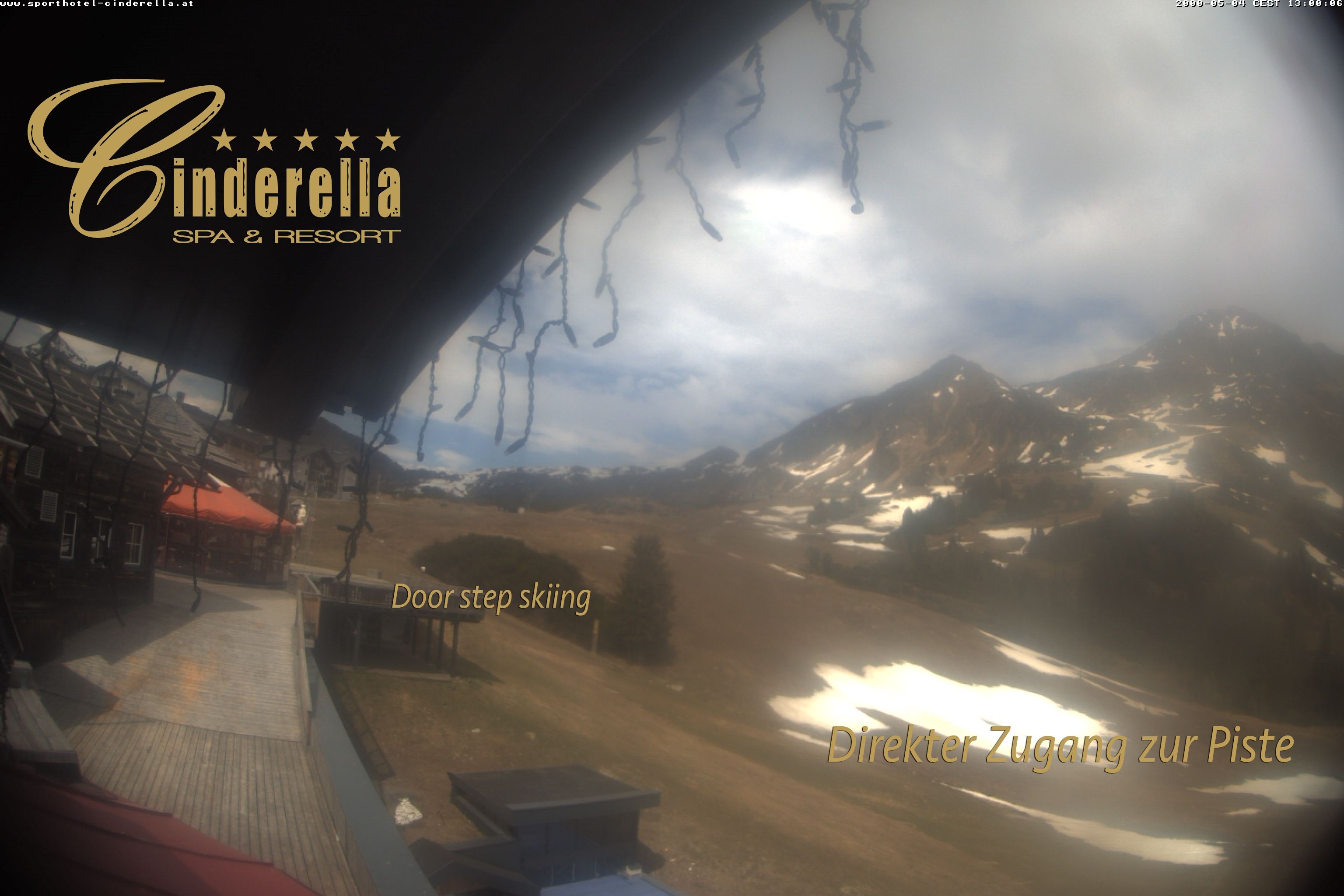 Archiv Foto Webcam Cinderella Hotel Obertauern