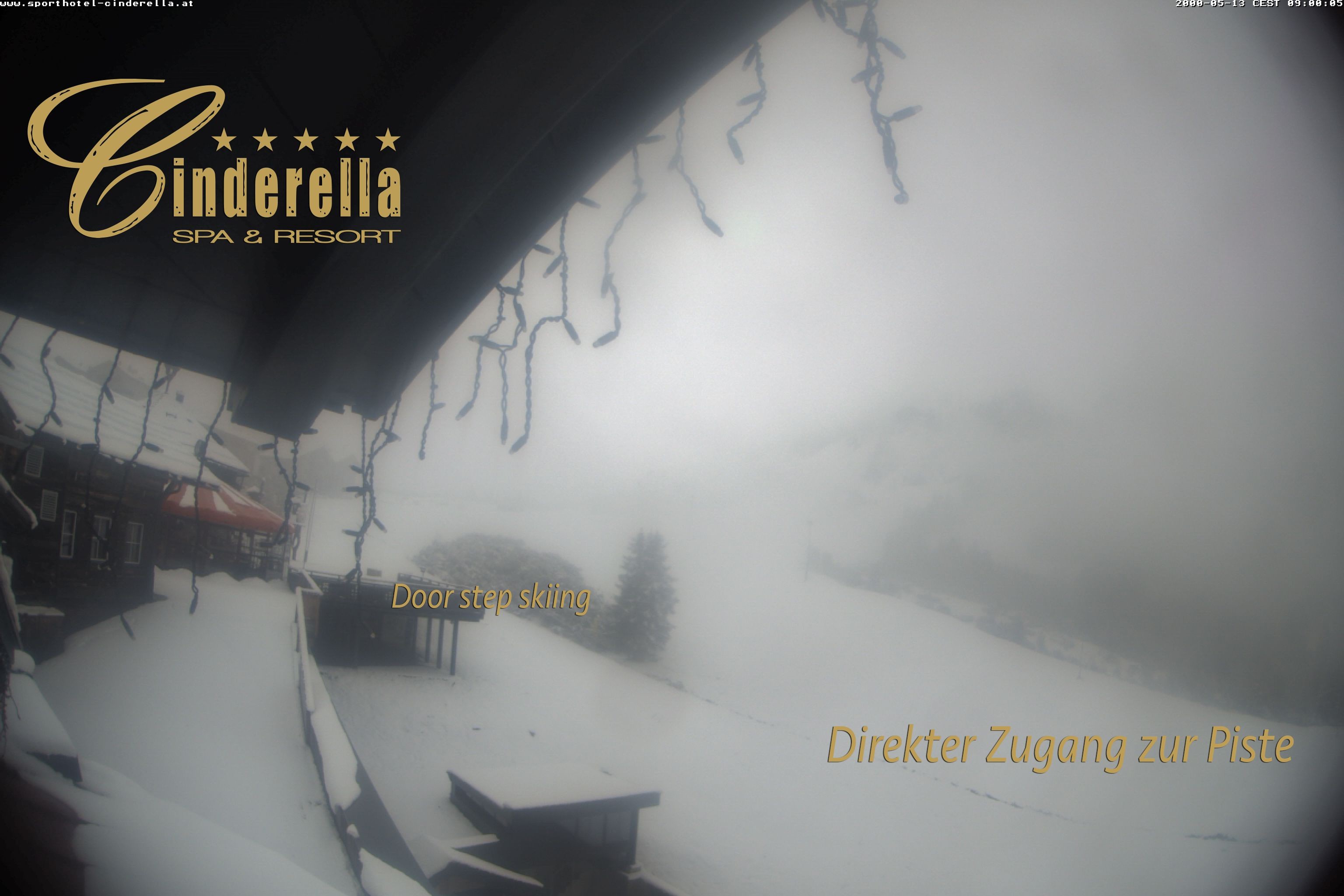 Archiv Foto Webcam Cinderella Hotel Obertauern