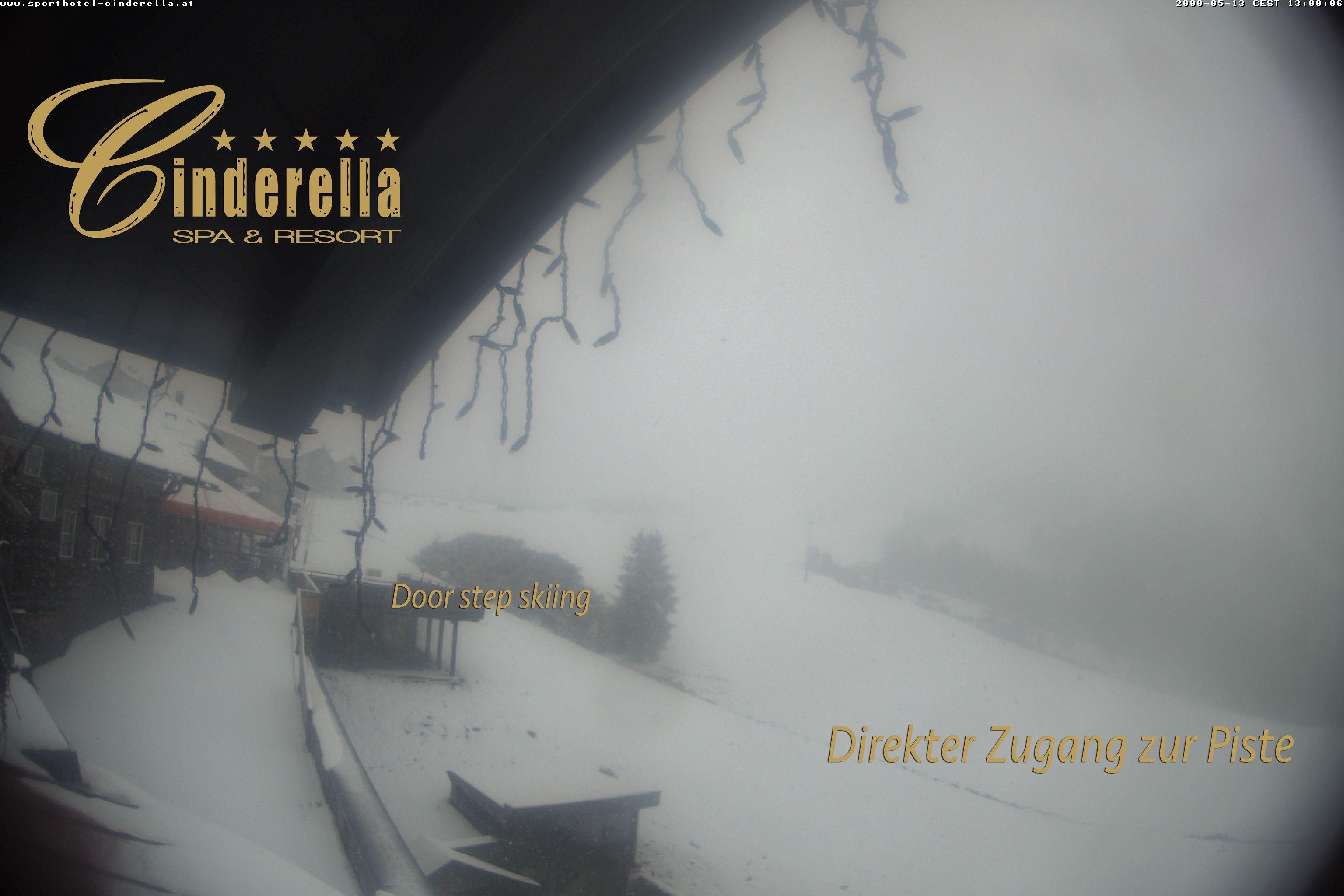 Archiv Foto Webcam Cinderella Hotel Obertauern