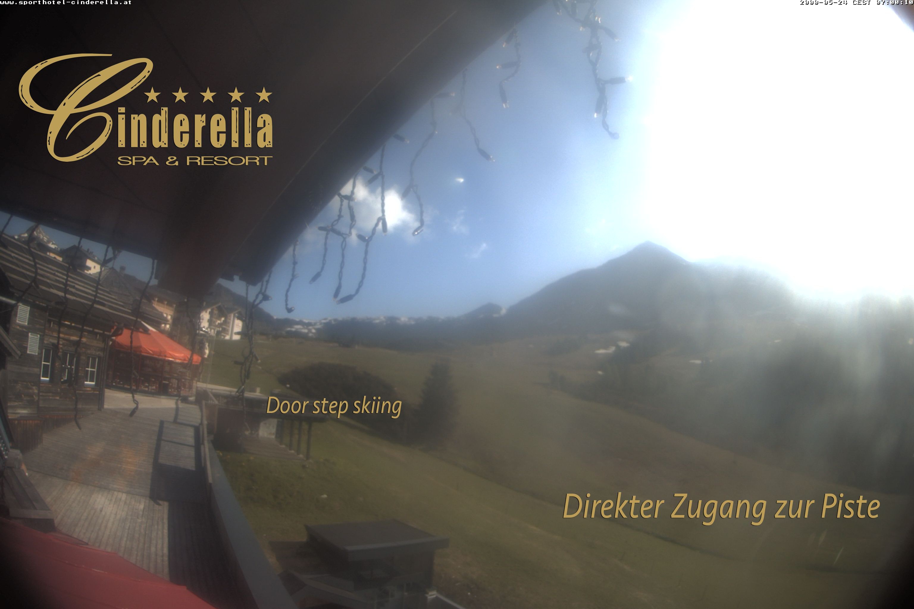 Archived image Webcam Cinderella hotel Ski Obertauern