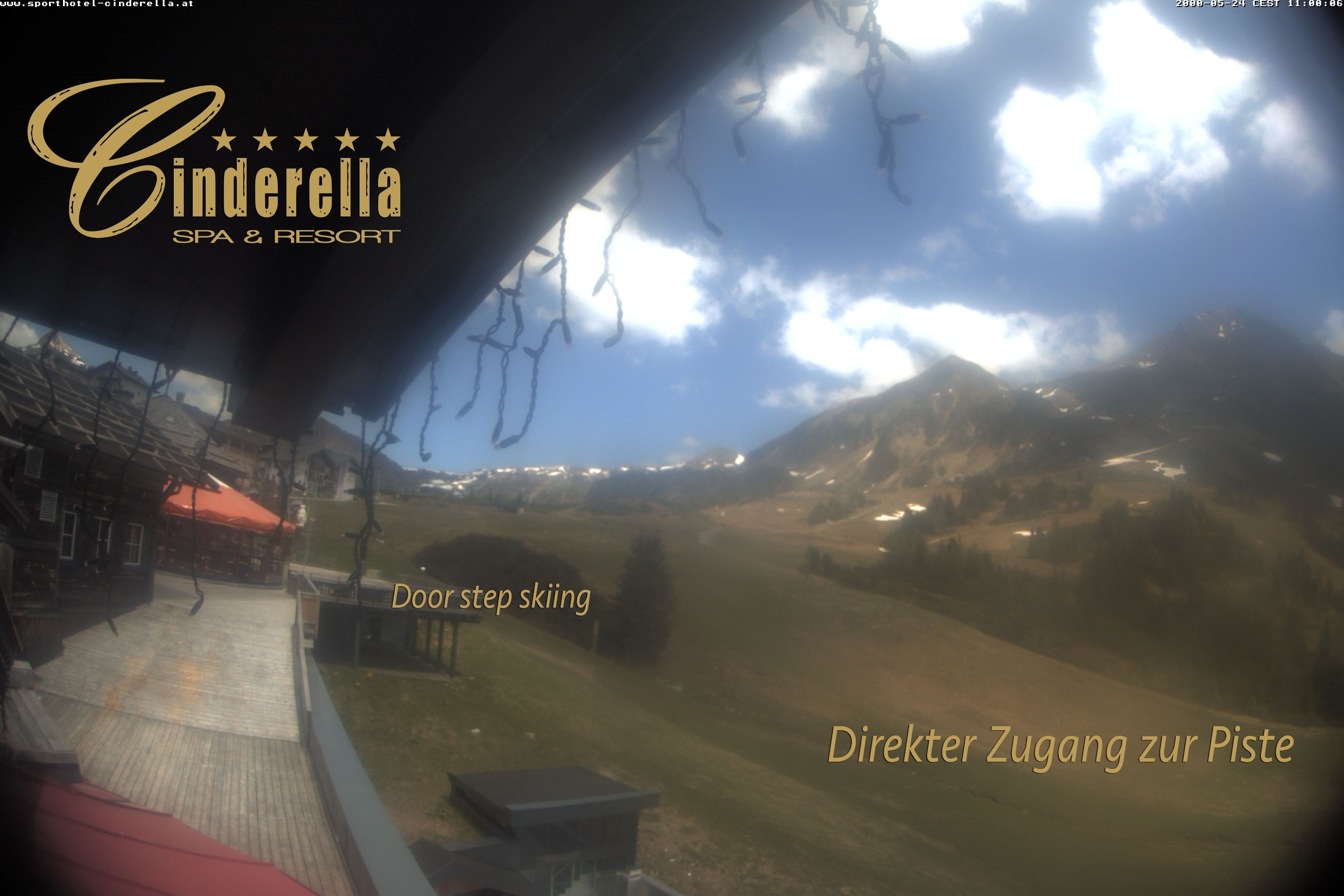 Archived image Webcam Cinderella hotel Ski Obertauern