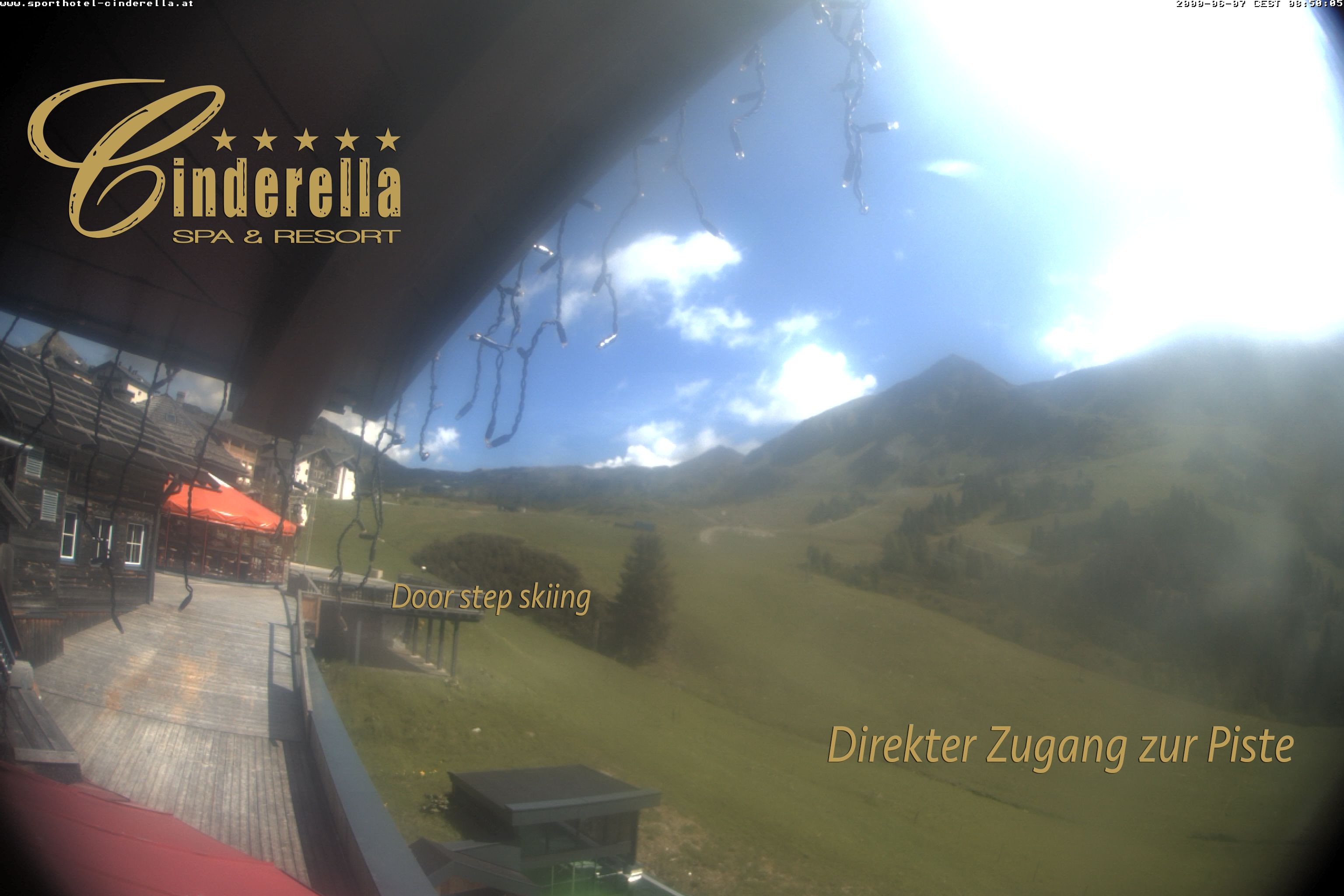 Archiv Foto Webcam Cinderella Hotel Obertauern