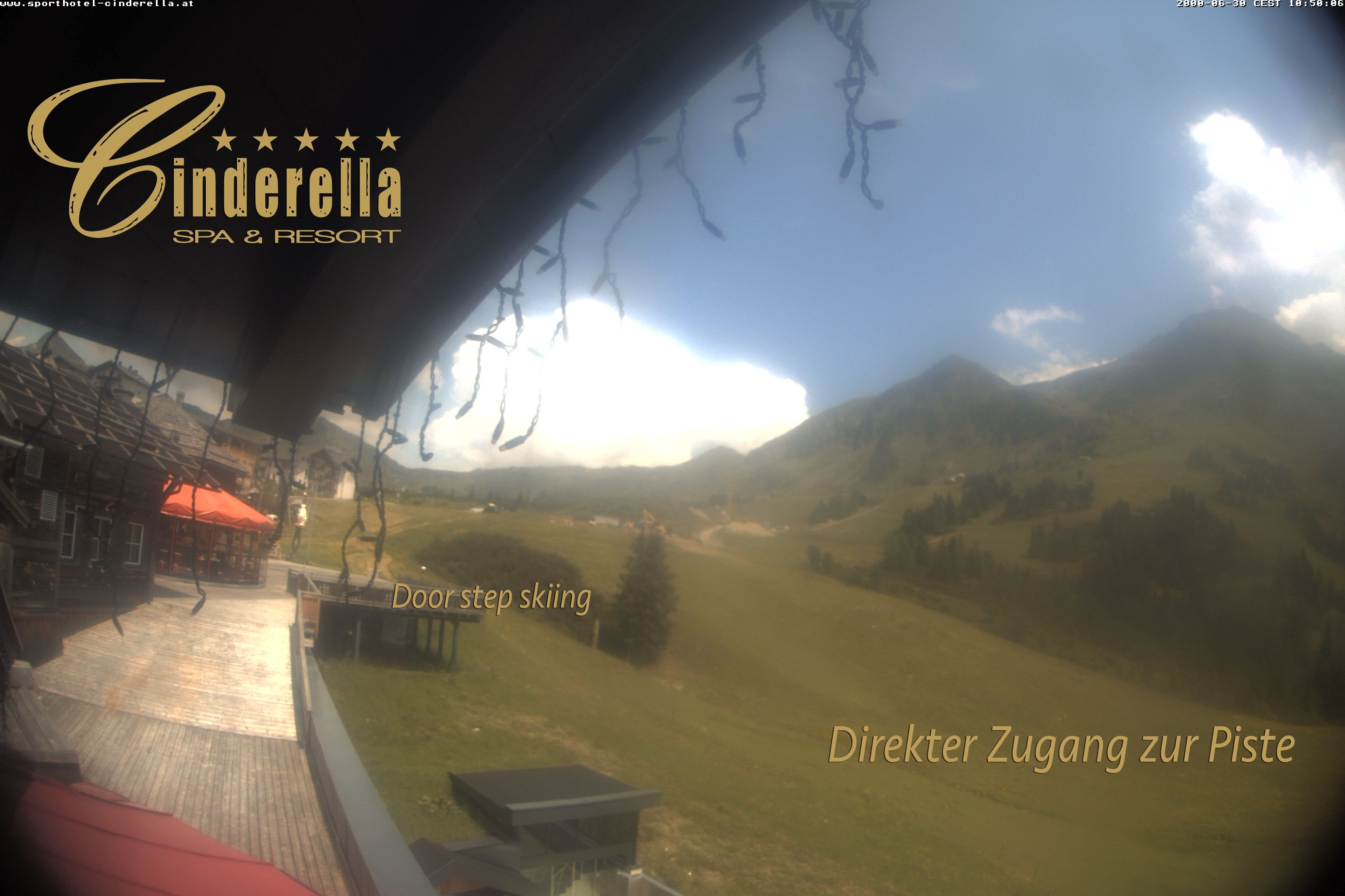 Archived image Webcam Cinderella hotel Ski Obertauern