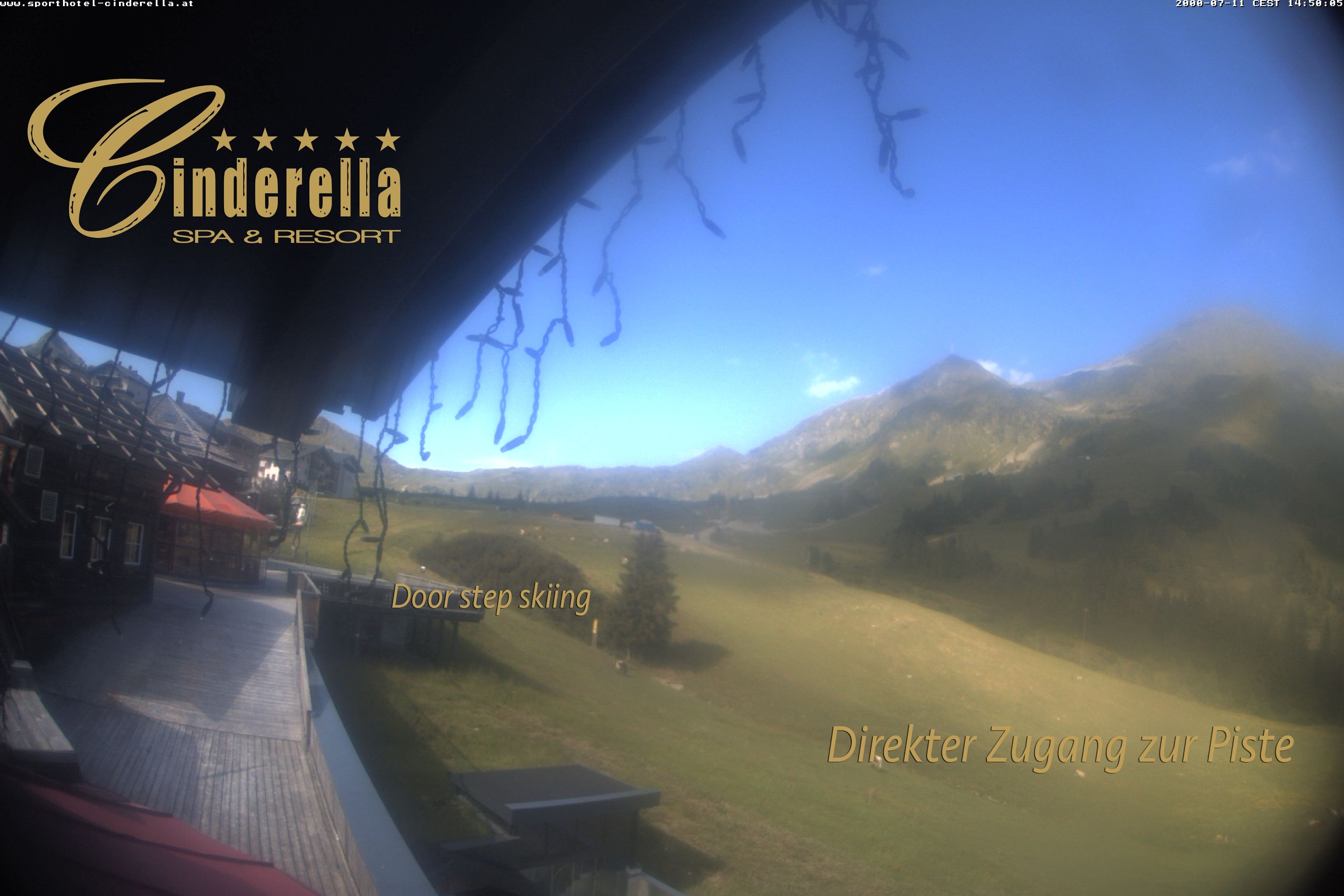 Archived image Webcam Cinderella hotel Ski Obertauern