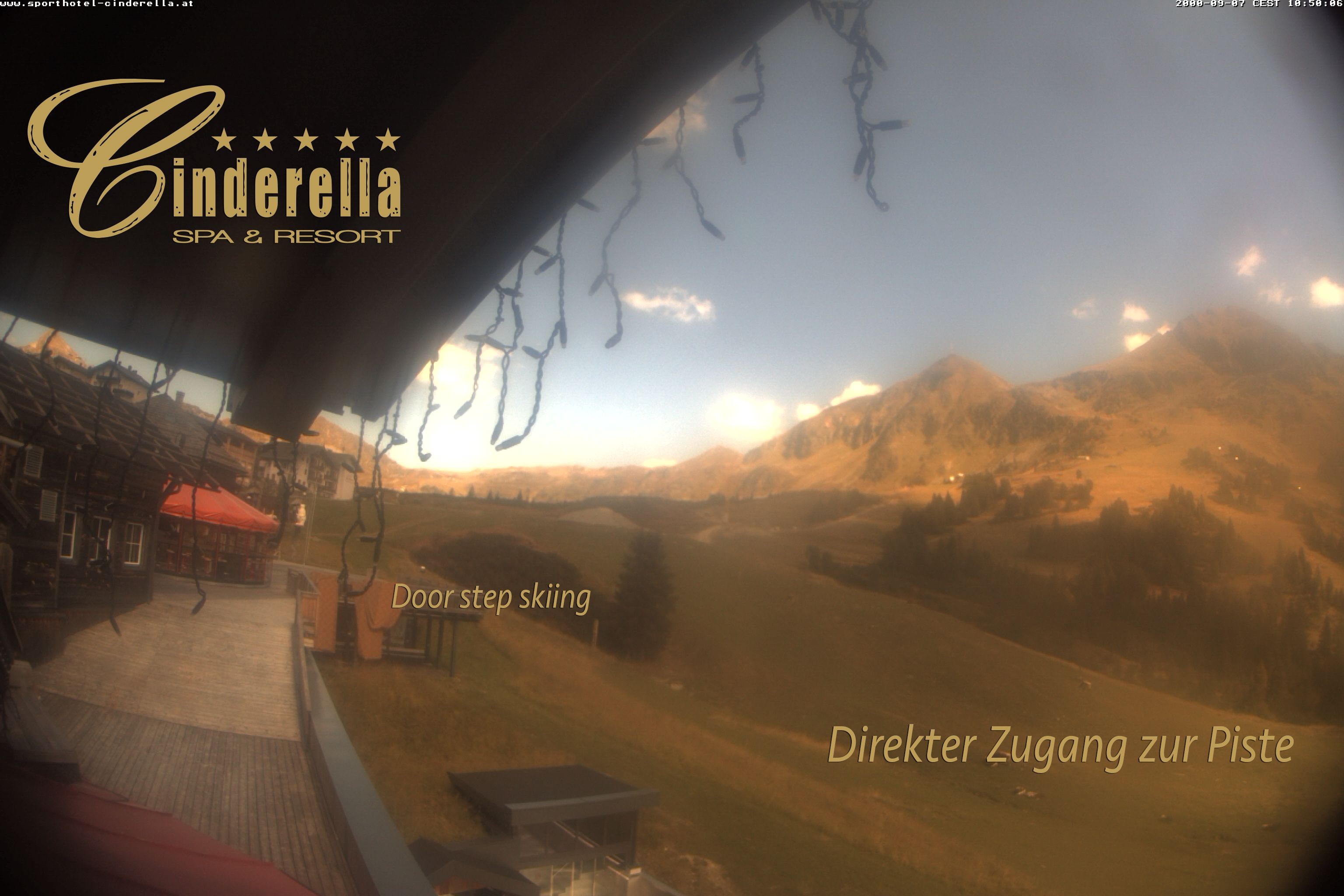 Archiv Foto Webcam Cinderella Hotel Obertauern