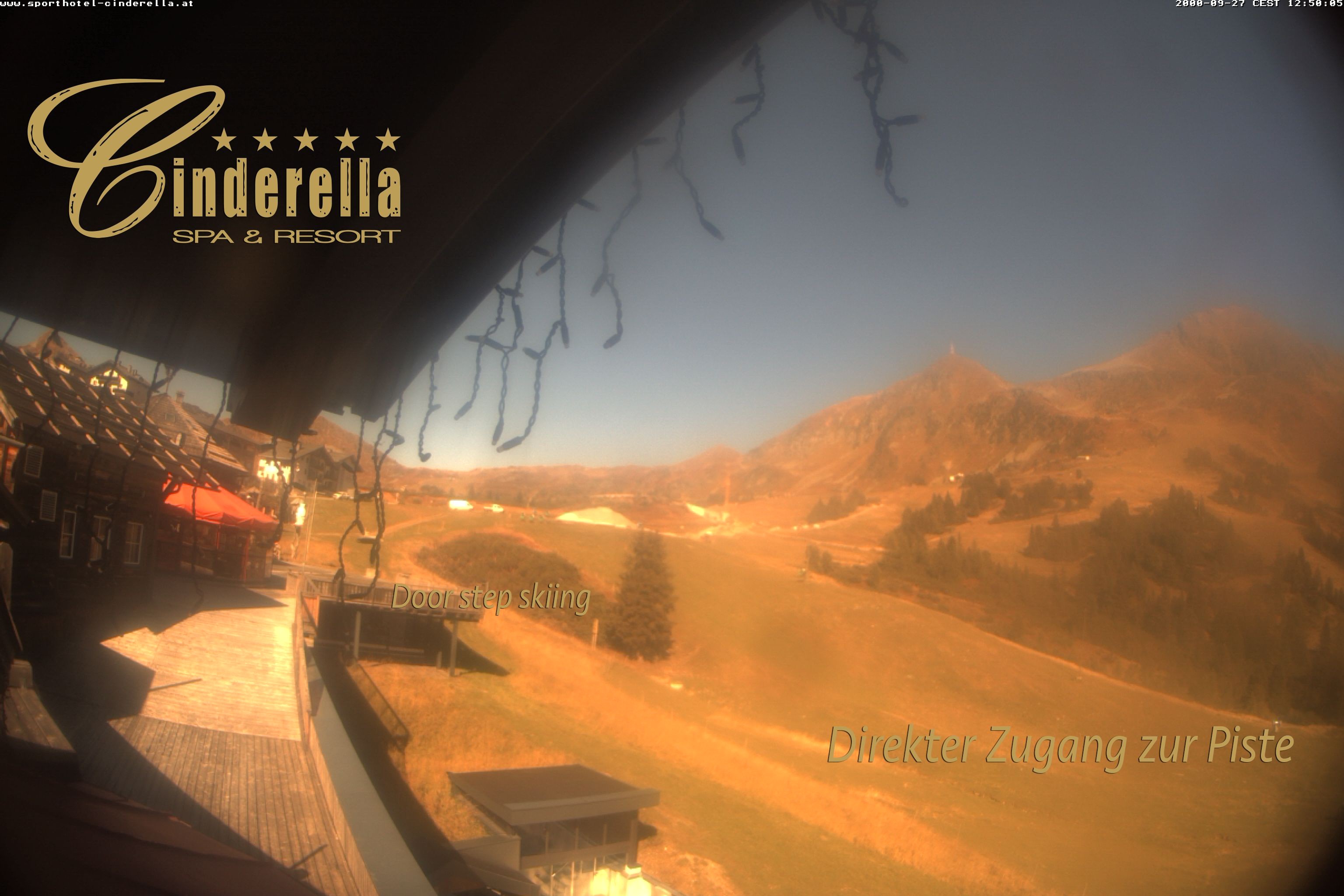 Archiv Foto Webcam Cinderella Hotel Obertauern