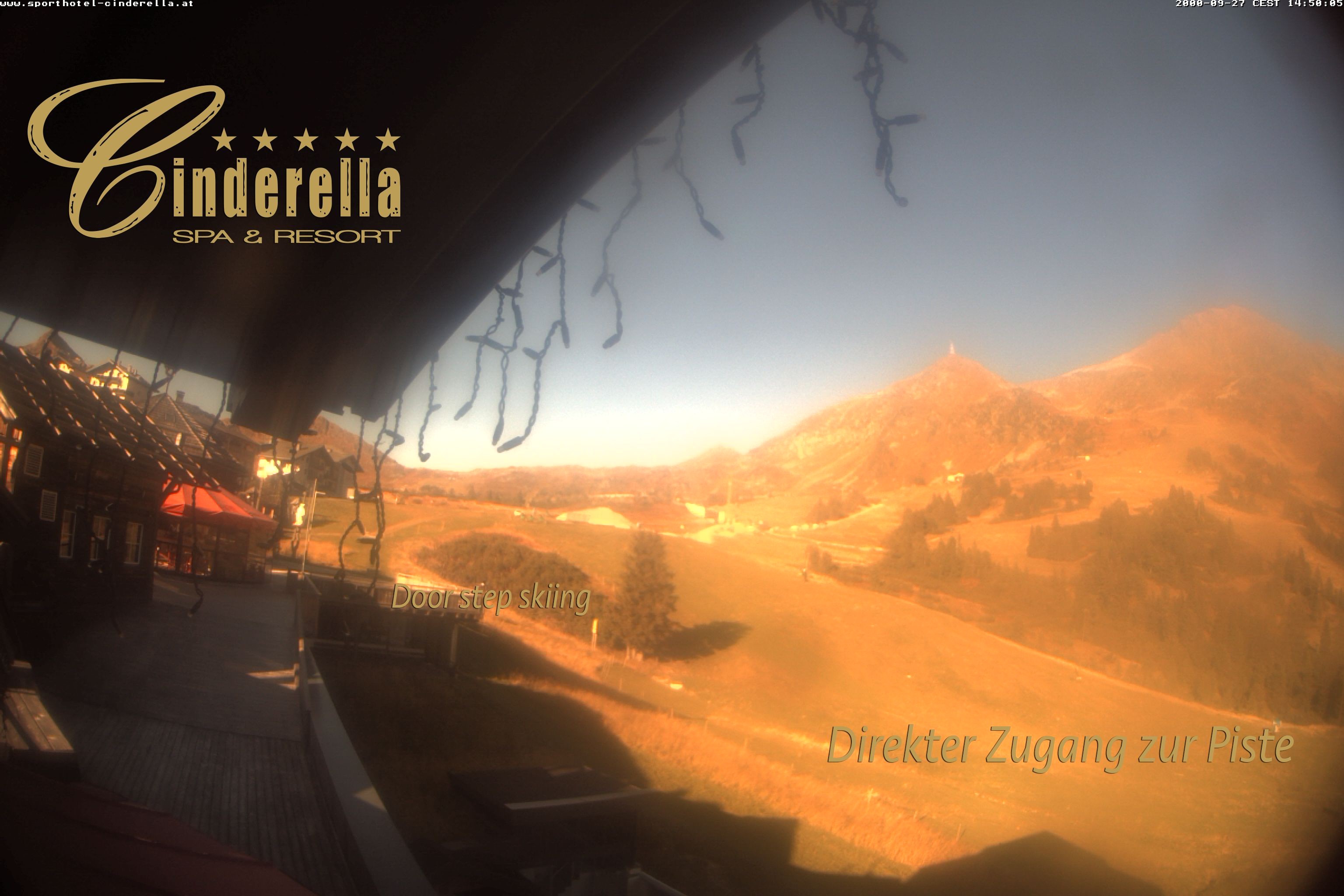 Archiv Foto Webcam Cinderella Hotel Obertauern