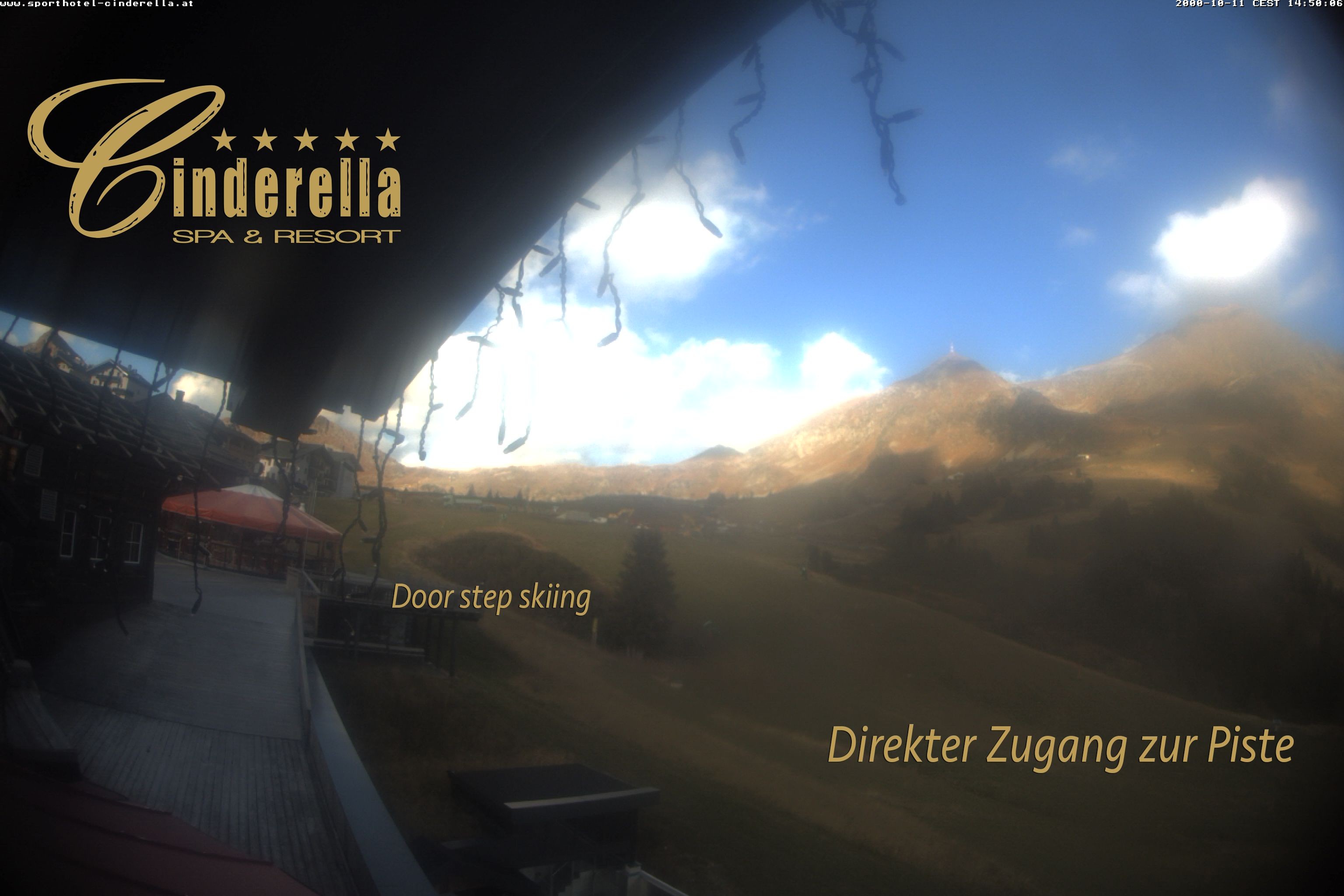 Archiv Foto Webcam Cinderella Hotel Obertauern