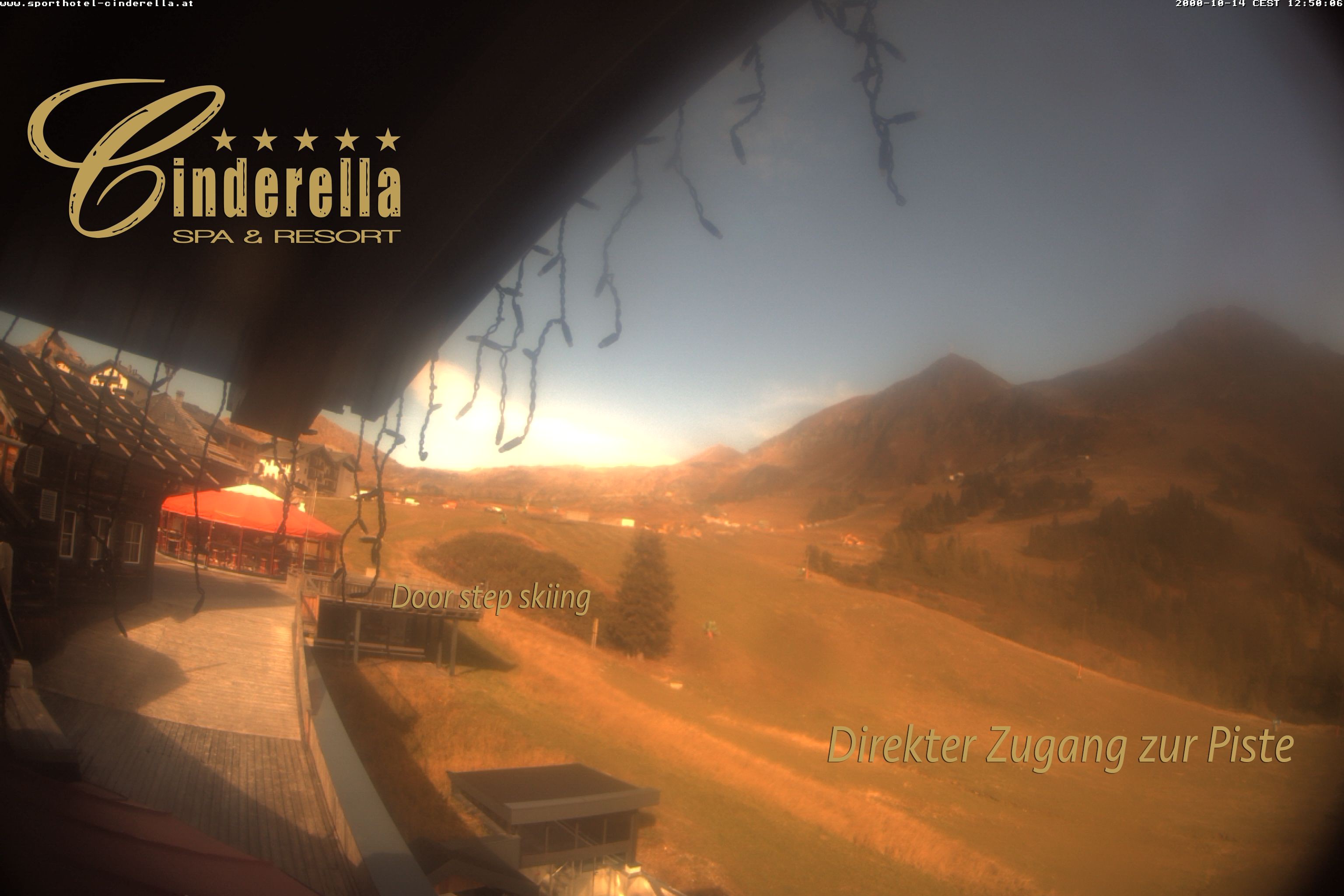 Archiv Foto Webcam Cinderella Hotel Obertauern