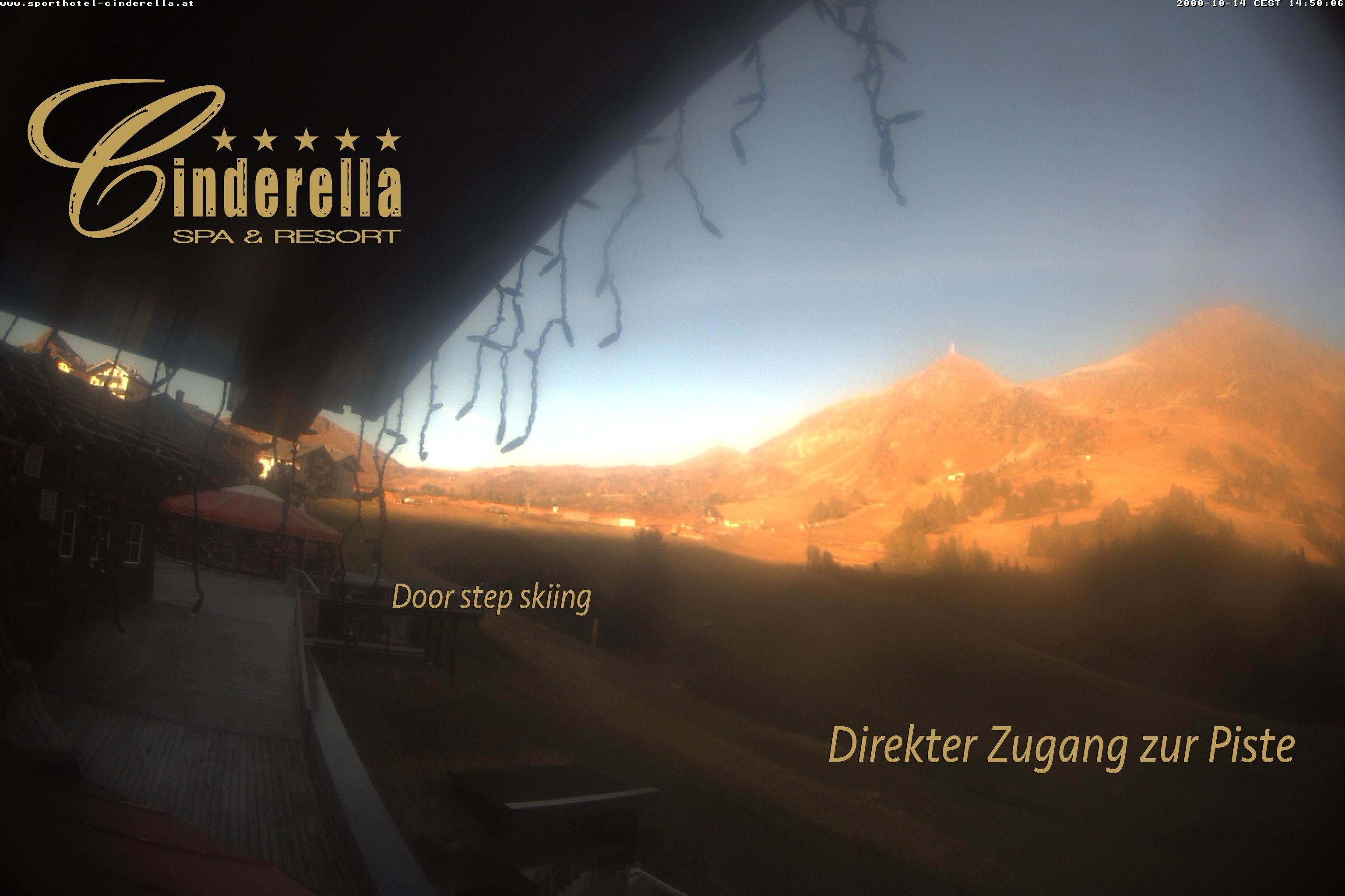 Archiv Foto Webcam Cinderella Hotel Obertauern