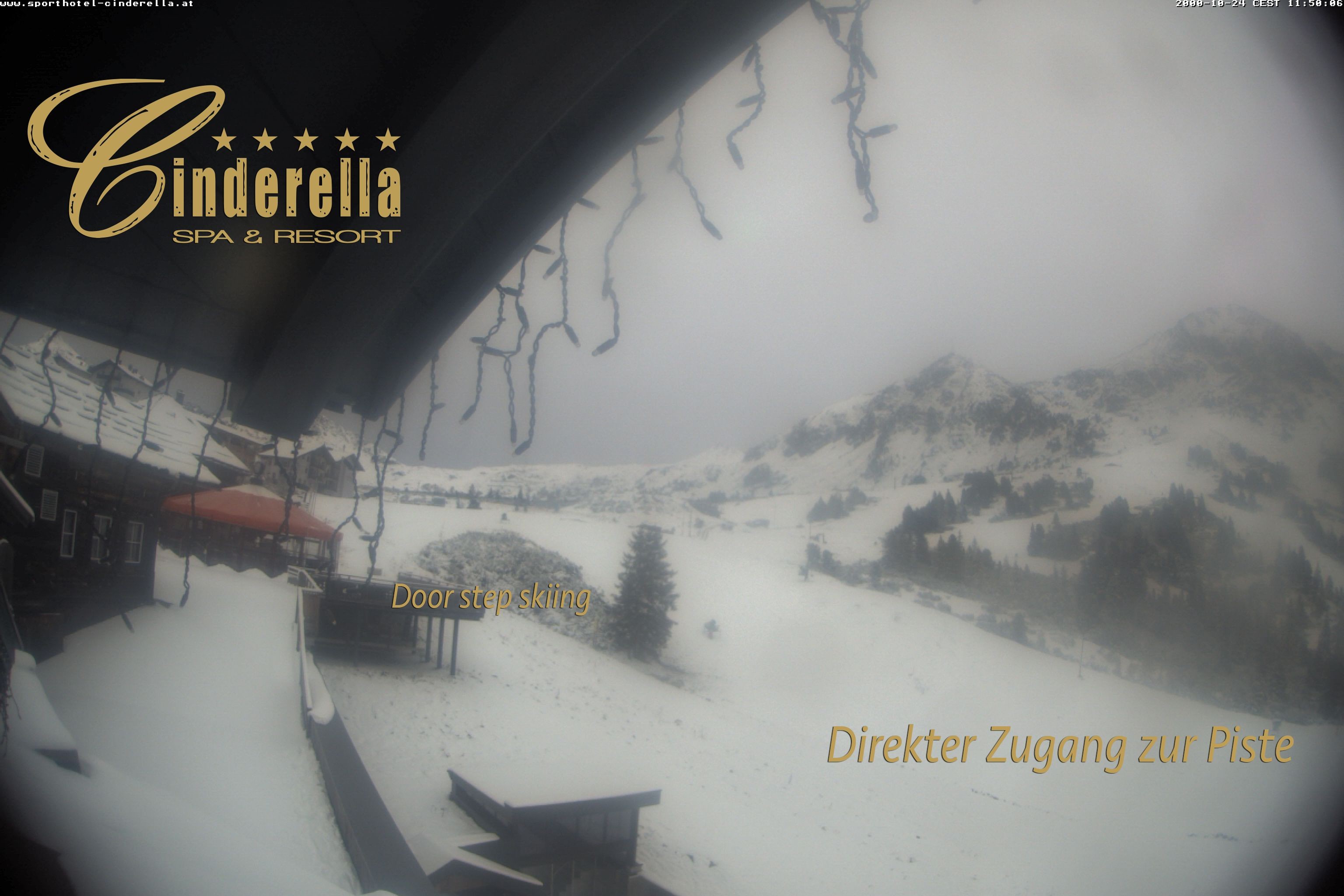 Archiv Foto Webcam Cinderella Hotel Obertauern